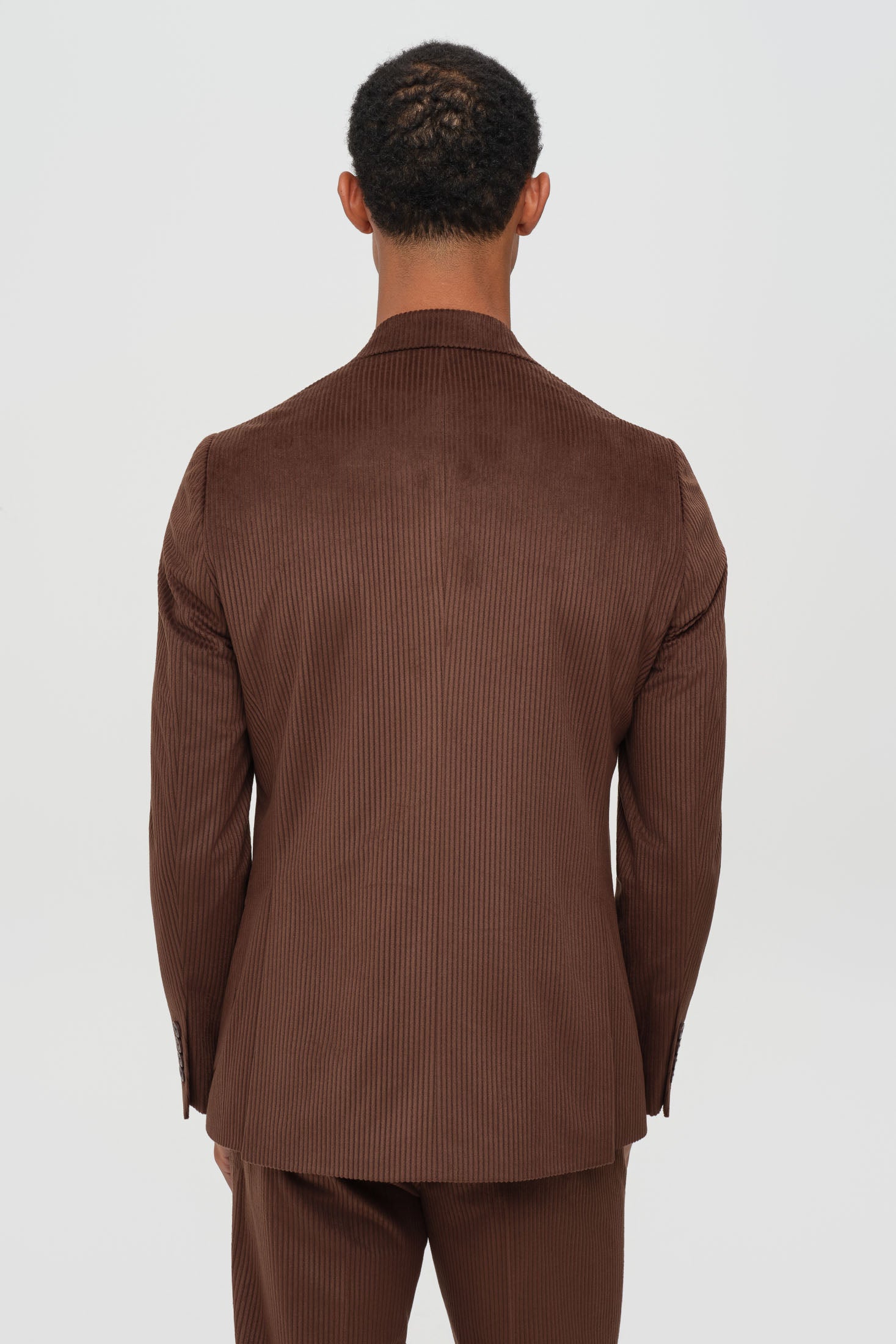 Men’s Premium Corduroy Suit – Modern Tailored Stretch | Style 4079