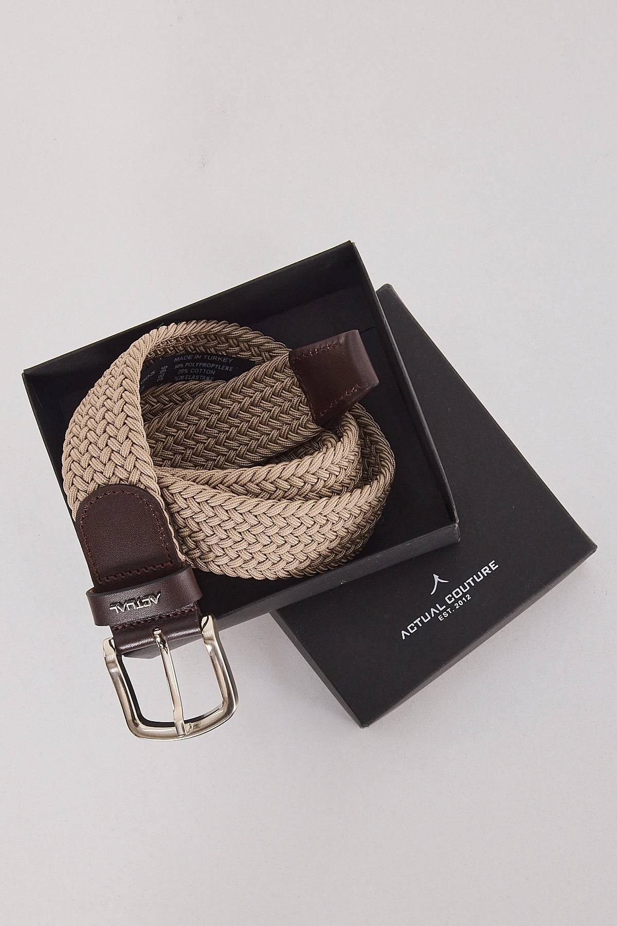 Men’s Premium Braided Elastic Belt | Style 3005