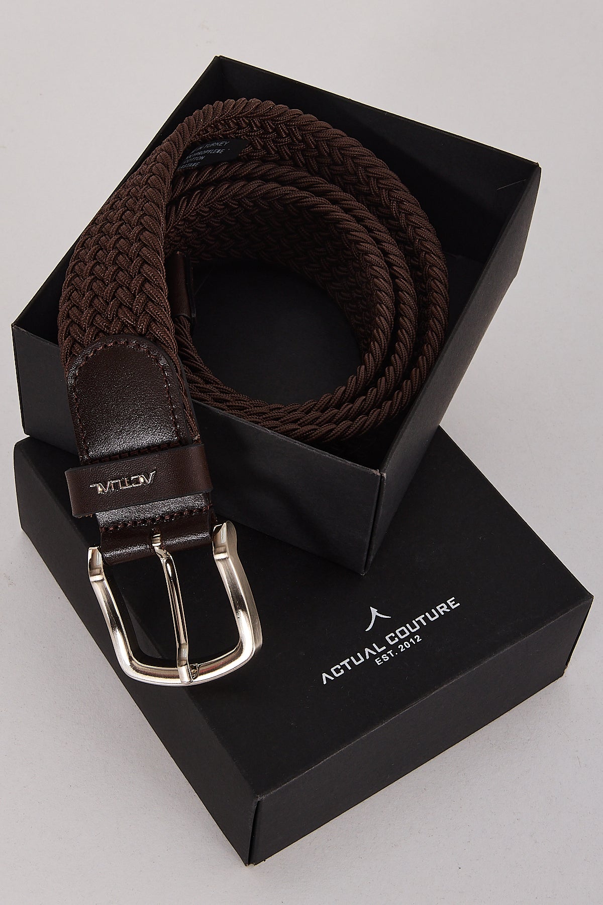 Men’s Premium Braided Elastic Belt | Style 3005