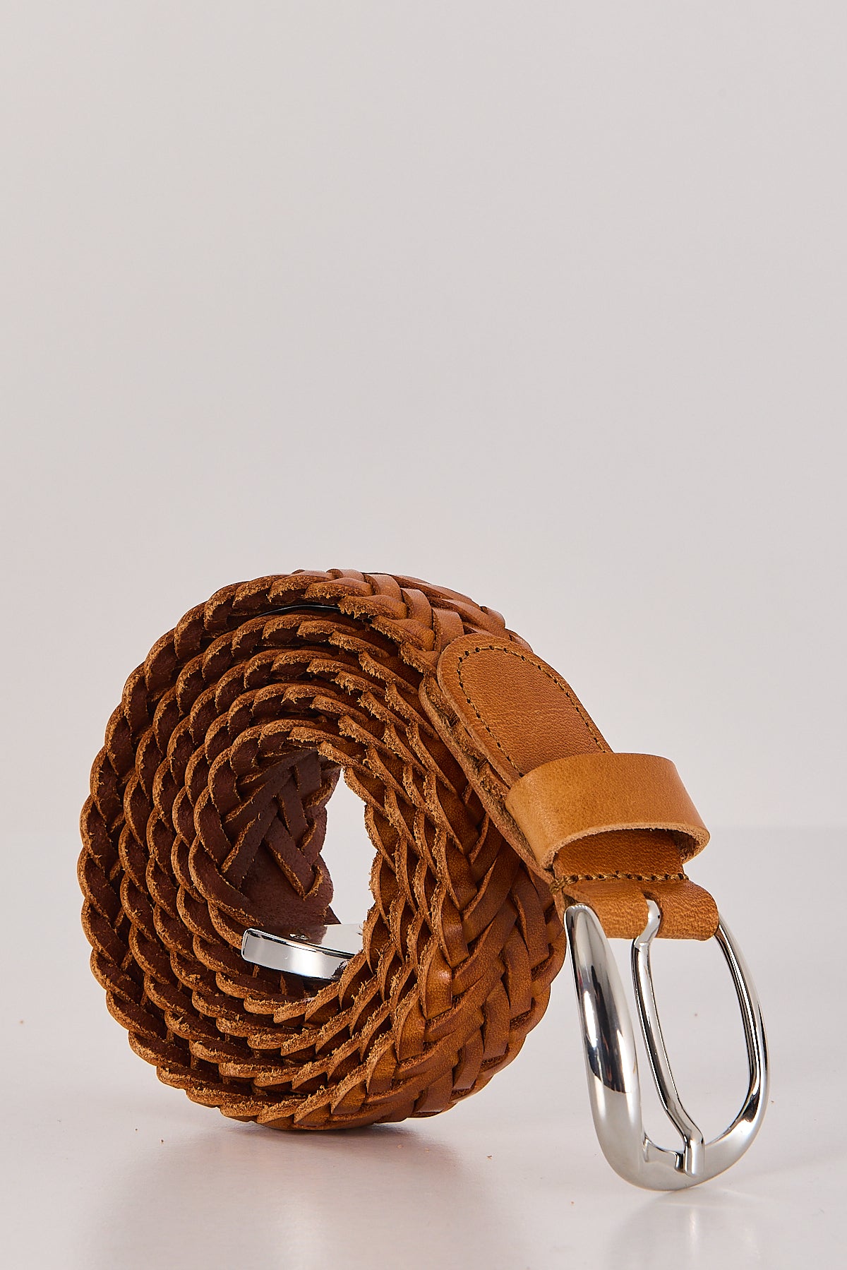 Men’s Premium Genuine Leather Woven Belt | Style 3004