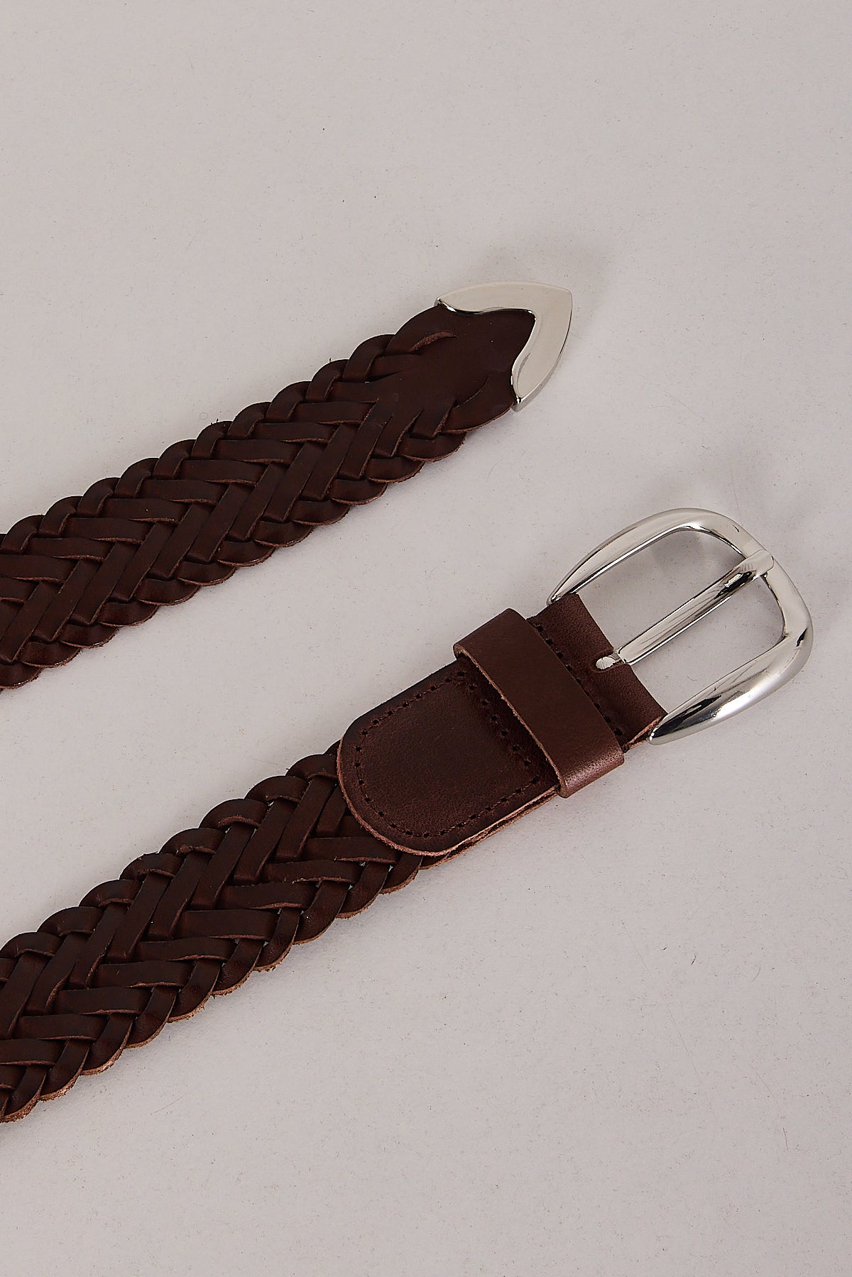 Men’s Premium Genuine Leather Woven Belt | Style 3004