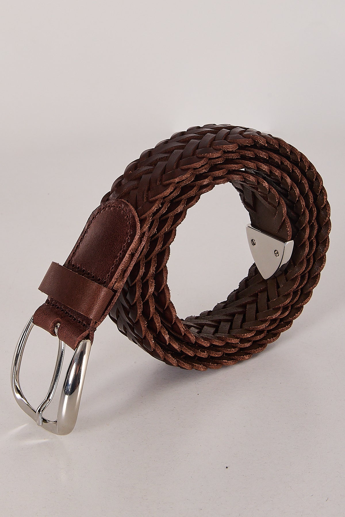 Men’s Premium Genuine Leather Woven Belt | Style 3004