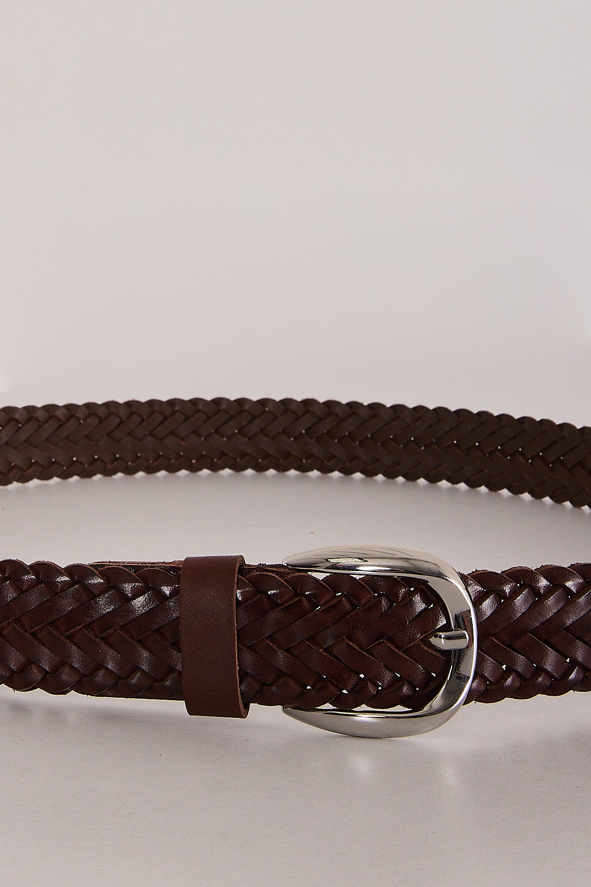 Men’s Premium Genuine Leather Woven Belt | Style 3004