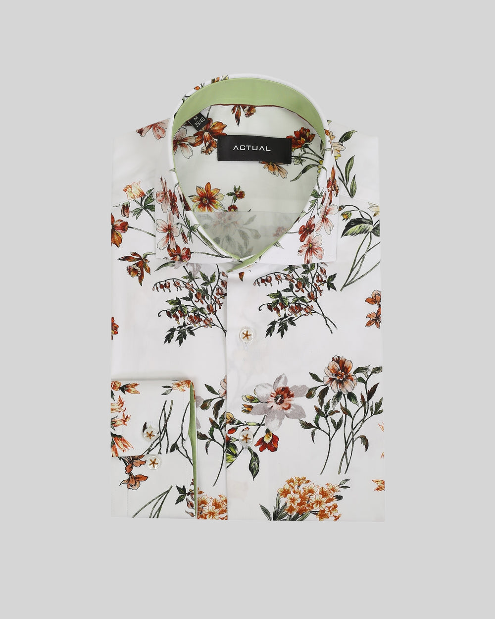Overhemd met bloemenprint van Actual Couture
