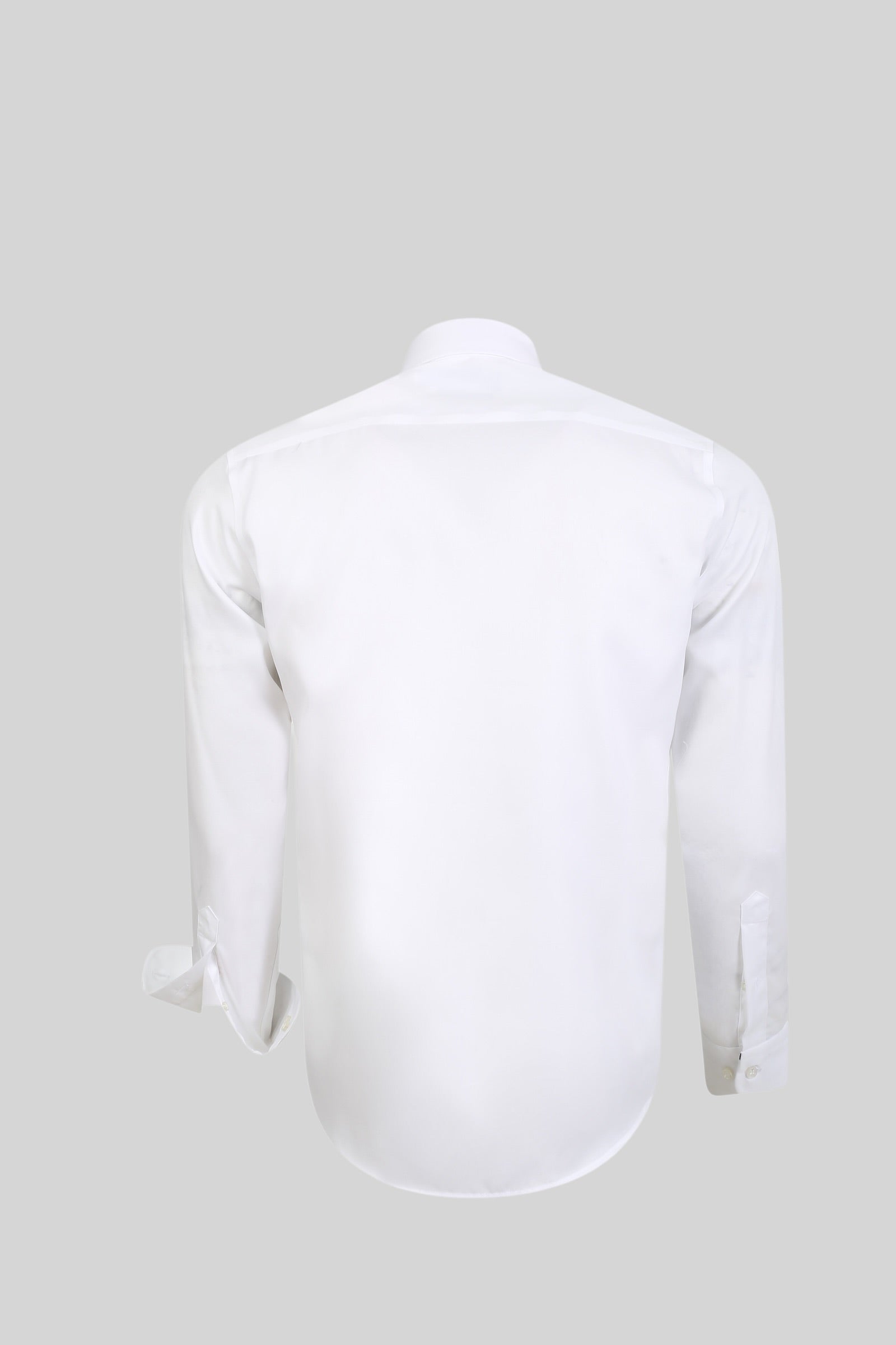 Non-Iron Twill 100% Cotton Slim Fit Shirt with Floral Contrast Details – Model 25-021