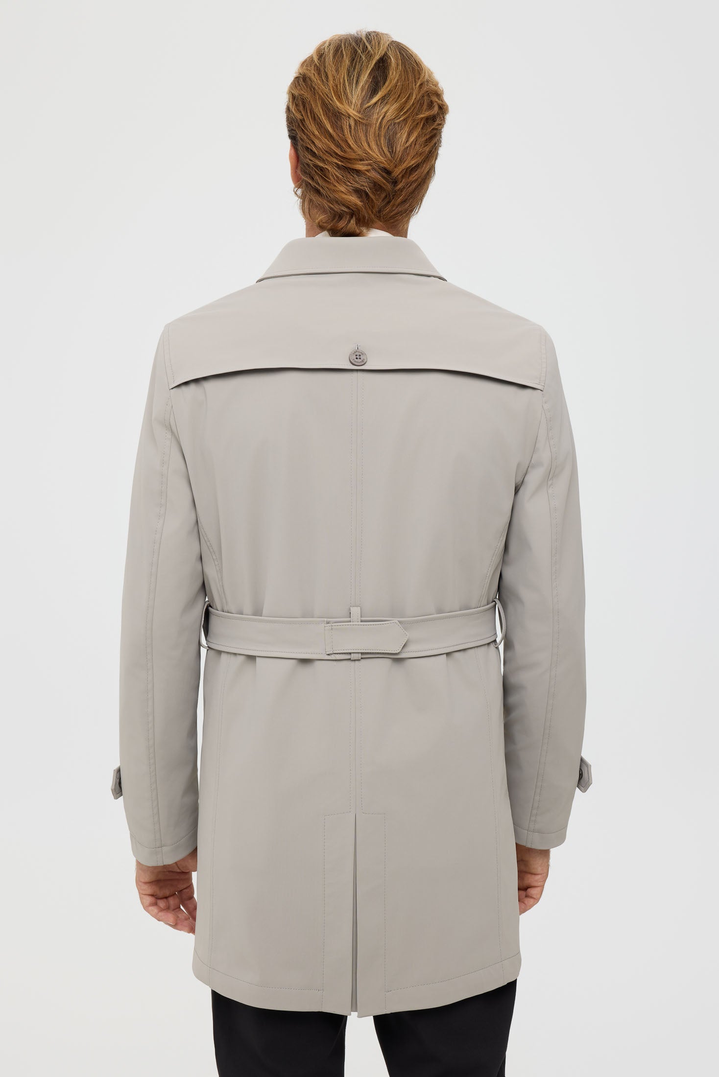 Men's Premium Trench Coat – Technical Stretch Fabric | Style 6064