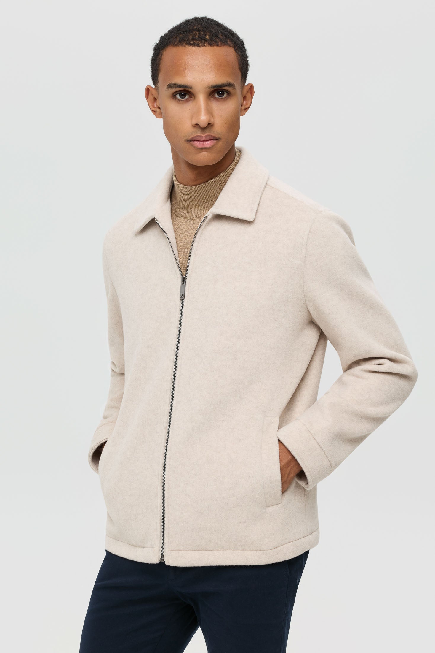Men’s Premium Lightweight Jacket – Melton Touch | Style 6067