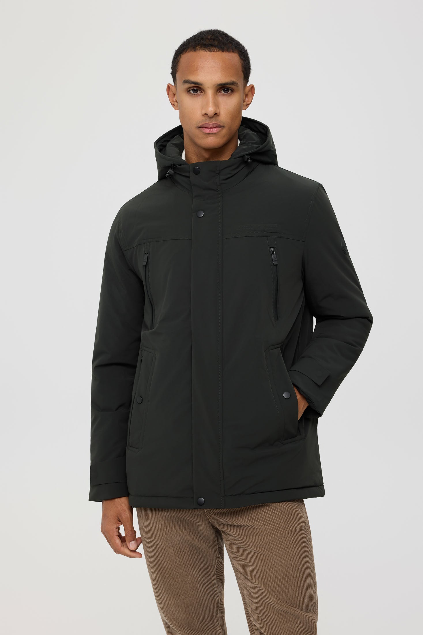 Hochwertiger Herren-Steppmantel – Technisches Isoliergewebe | Modell 6060