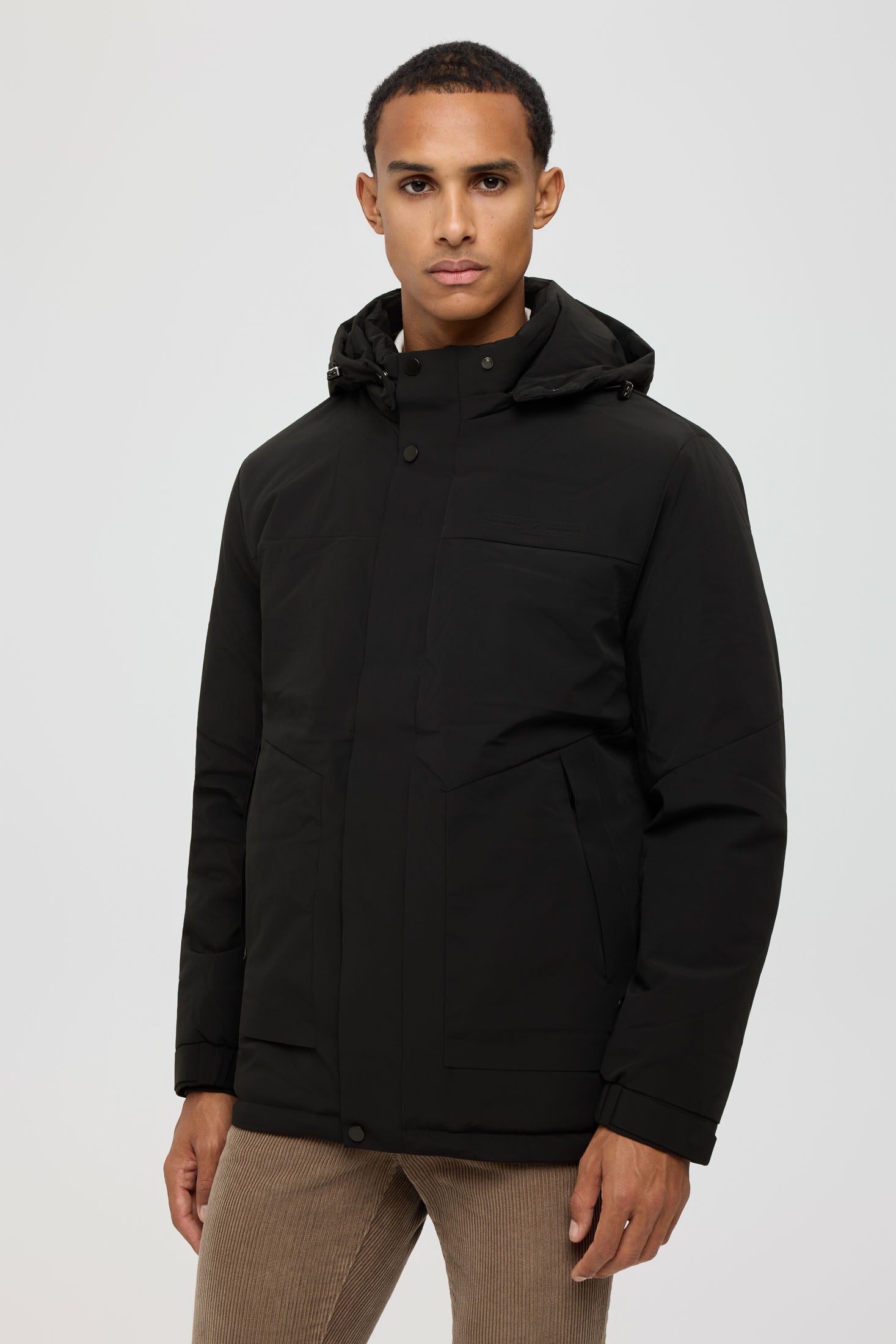 Men's Premium Puffer Coat – Technical Insulated Fabric | Style 6061