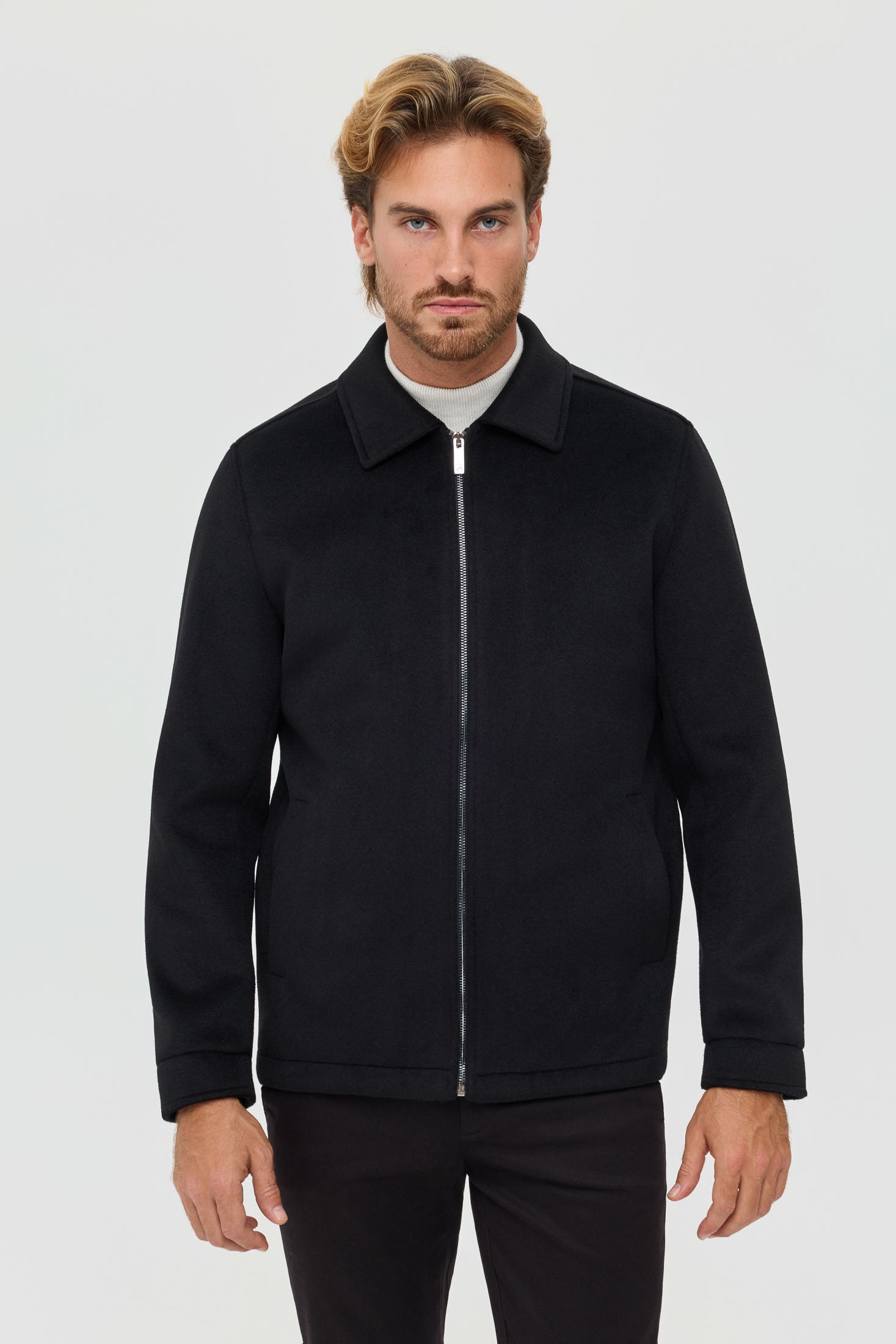 Men’s Premium Lightweight Jacket – Melton Touch | Style 6067