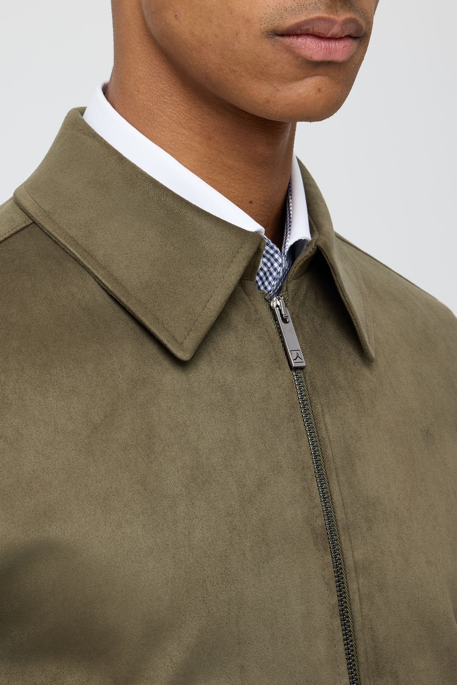 Men's Premium Lightweight Jacket – Suede-Effect Nubuck Finish | Style 6063