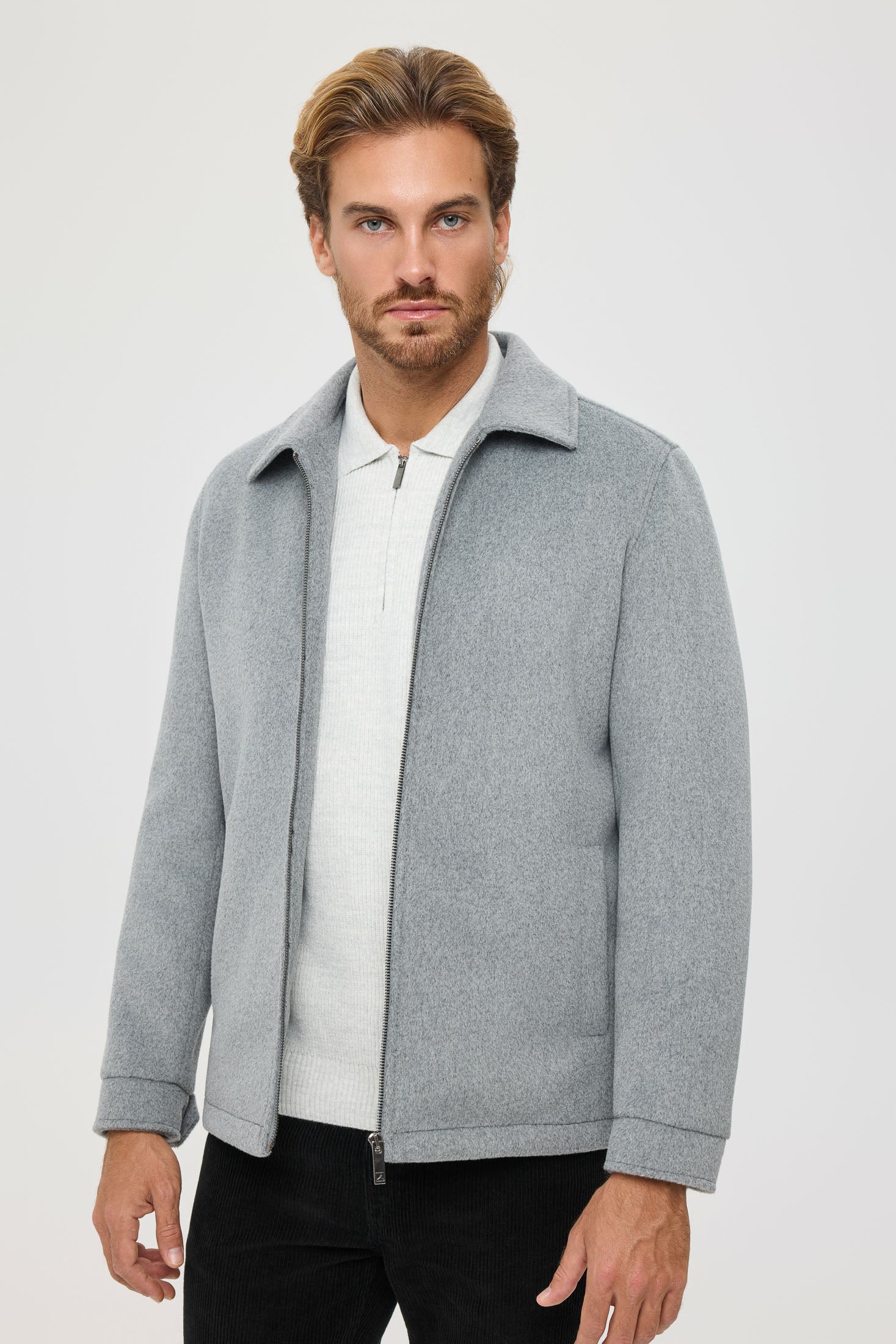 Men’s Premium Lightweight Jacket – Melton Touch | Style 6067