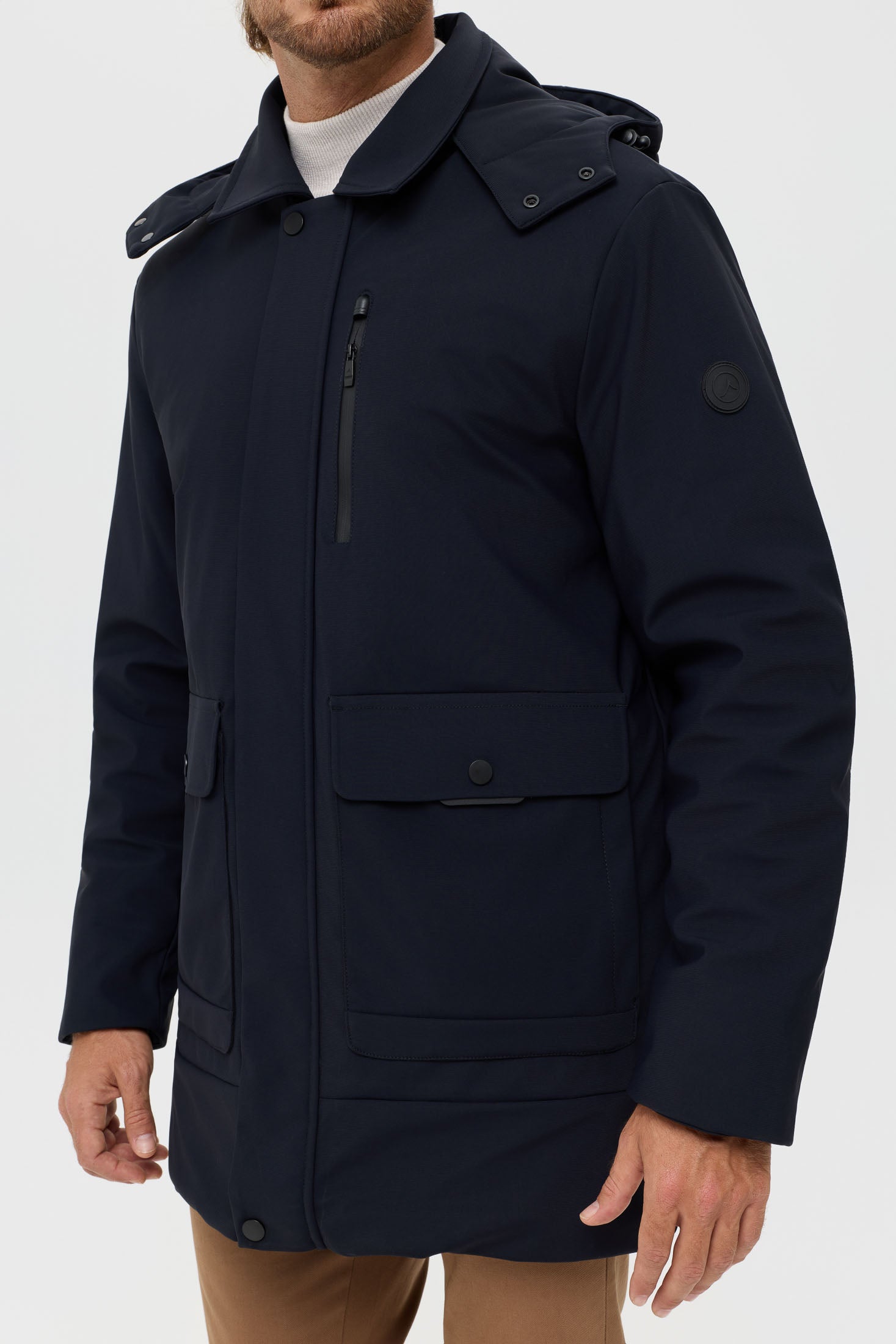 Men's Premium Puffer Coat – Technical Insulated Fabric | Style 6062