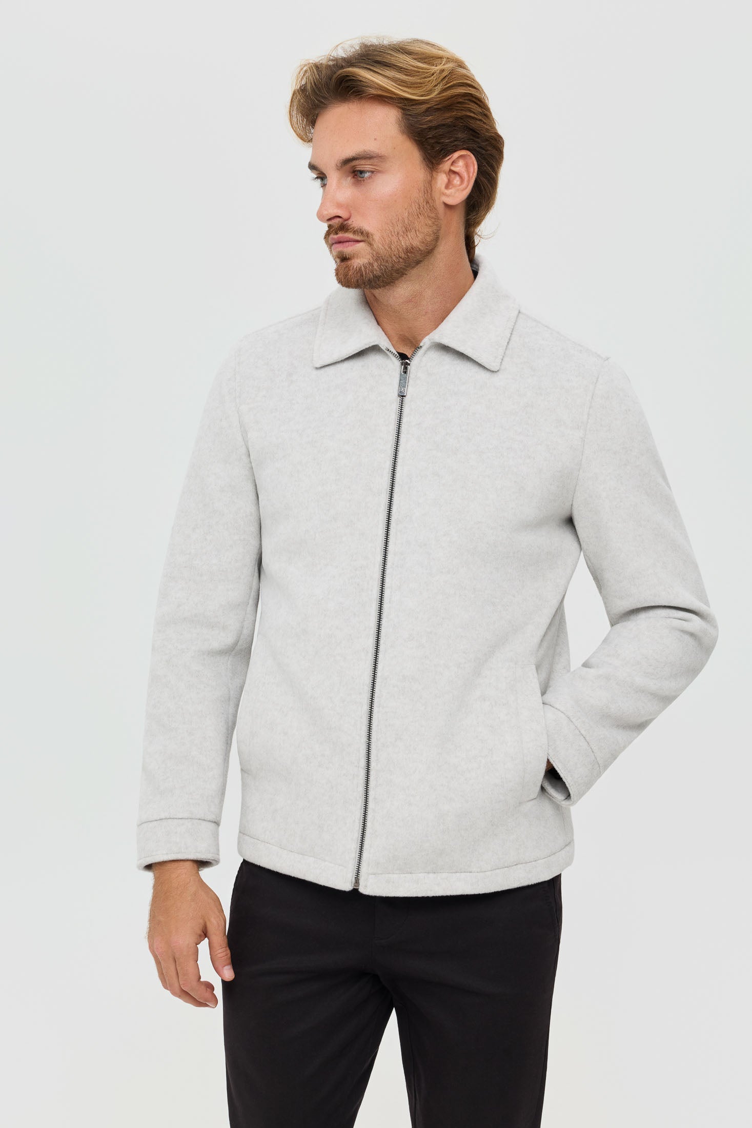 Men’s Premium Lightweight Jacket – Melton Touch | Style 6067