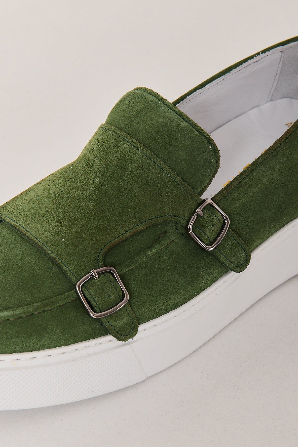 Premium-Wildleder-Doppelmonk-Loafer für Herren – 100 % echtes Leder