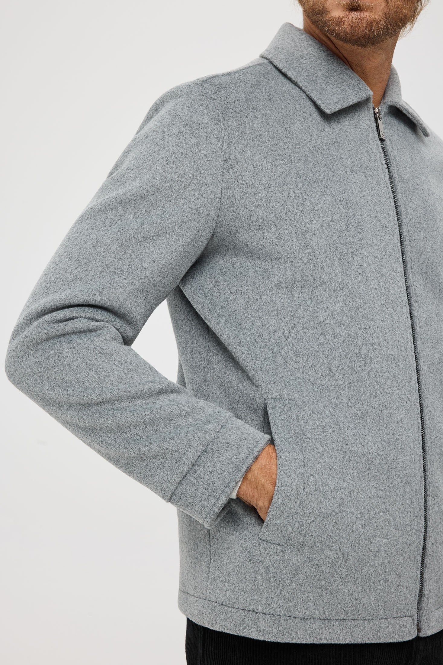 Men’s Premium Lightweight Jacket – Melton Touch | Style 6067