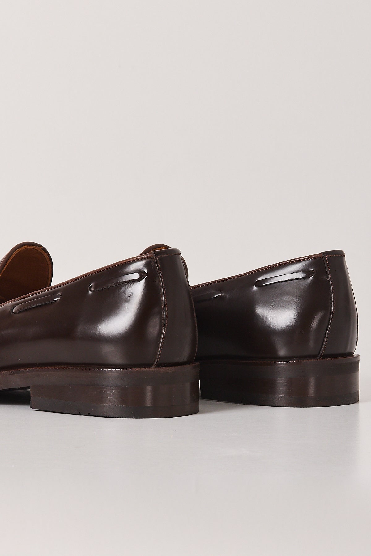 Premium-Herren-Slipper aus Leder mit Quasten – Echtes Vollnarbenleder