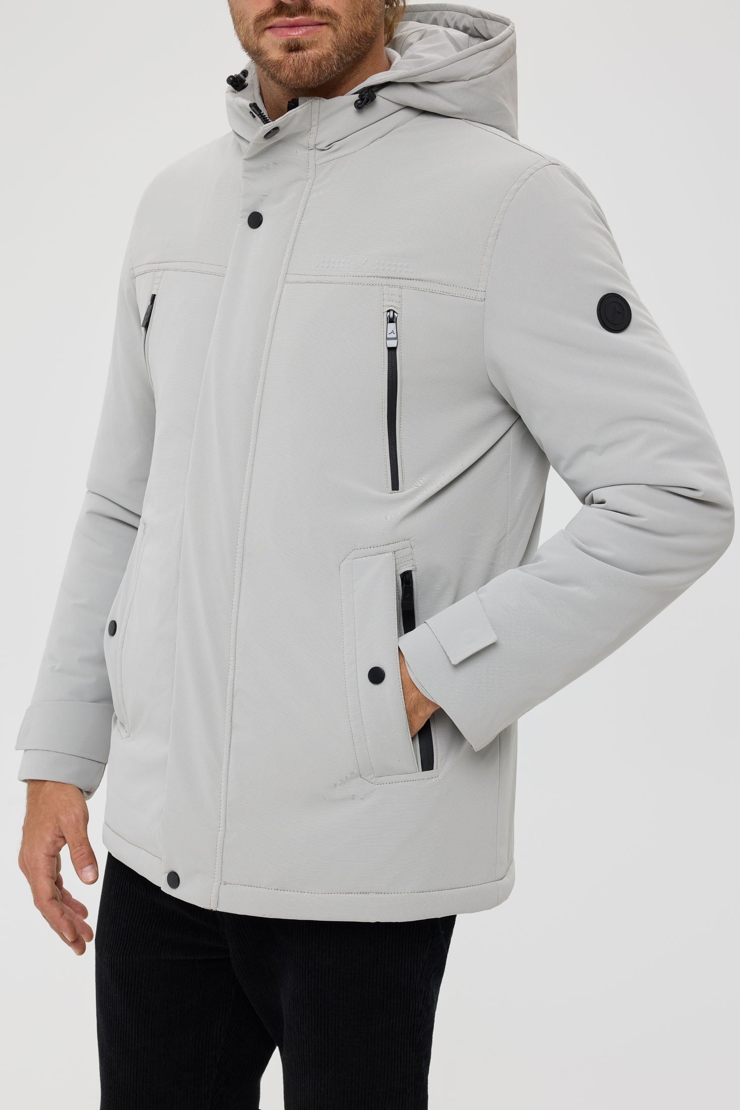 Hochwertiger Herren-Steppmantel – Technisches Isoliergewebe | Modell 6060