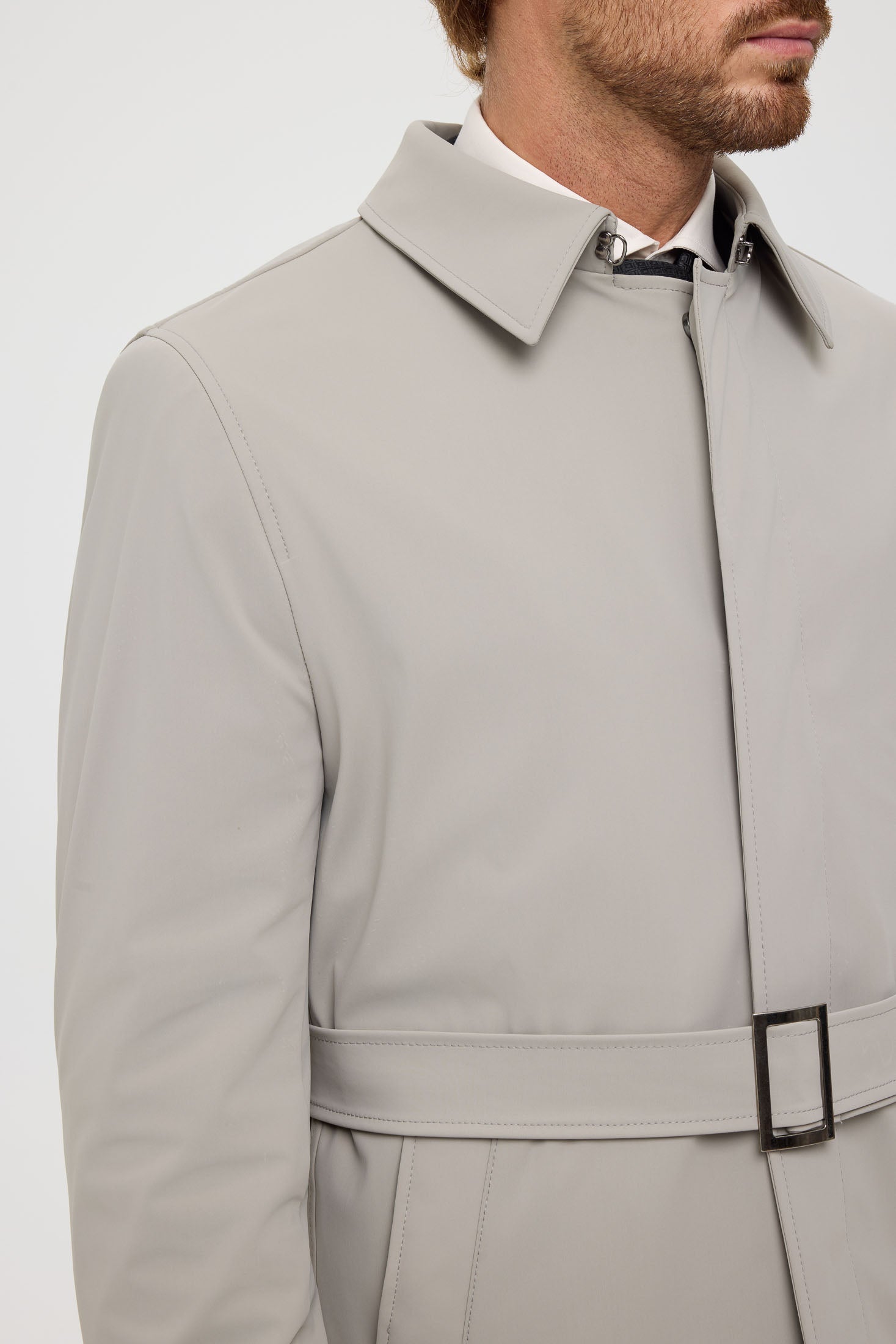 Men's Premium Trench Coat – Technical Stretch Fabric | Style 6064