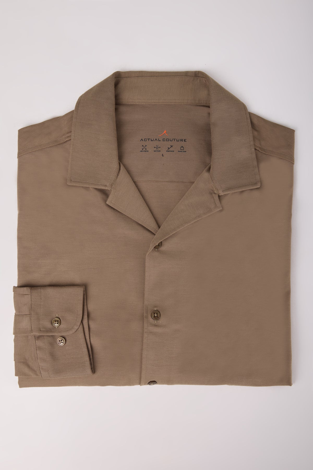 Premium Business Overhemd voor Heren – Zachte Stretch Jersey | Stijl 25-052