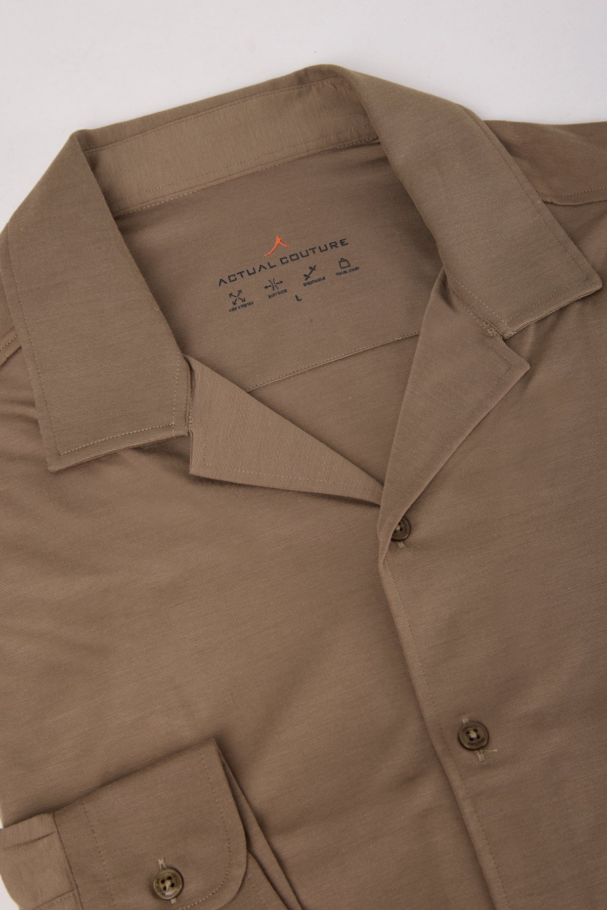 Premium Business Overhemd voor Heren – Zachte Stretch Jersey | Stijl 25-052