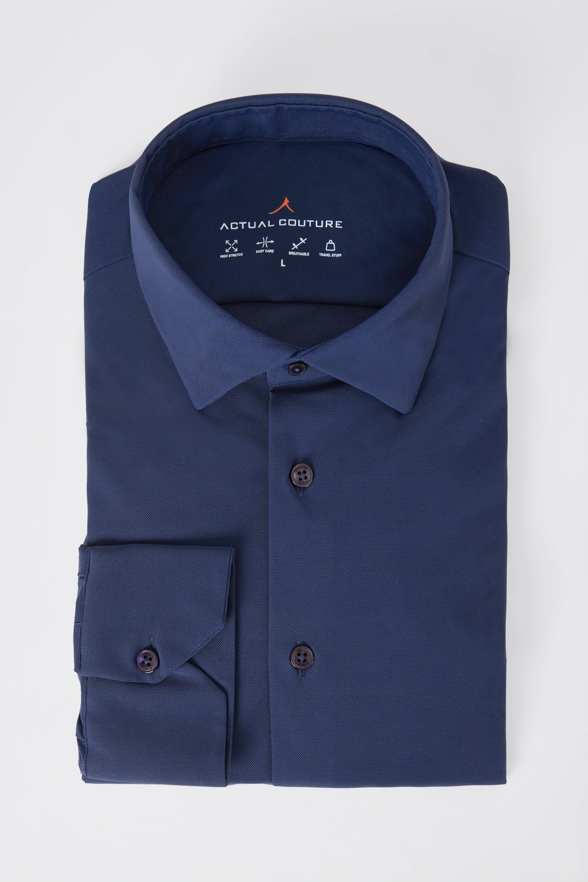 Men’s Slim Fit Performance Stretch Shirt | Style 25-047