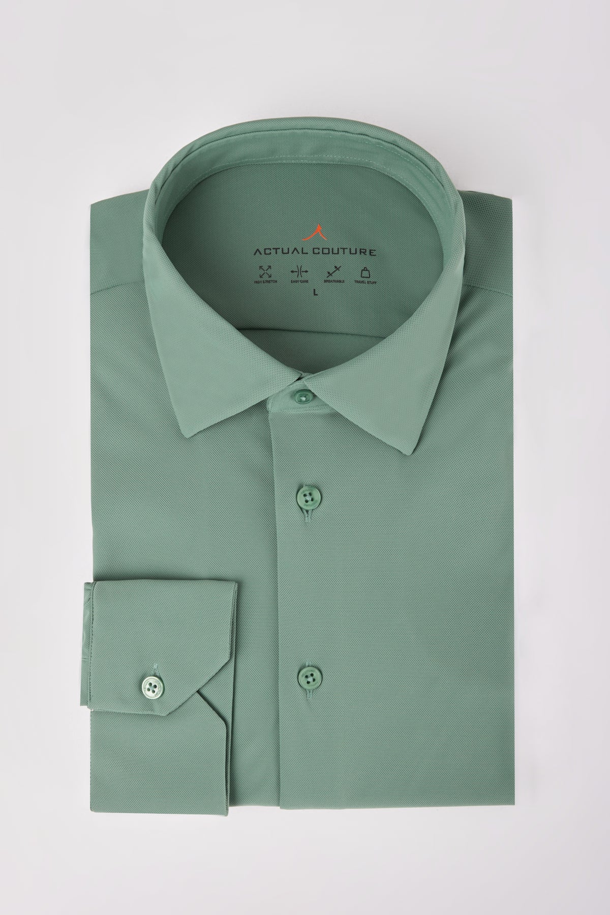 Men’s Slim Fit Performance Stretch Shirt | Style 25-047