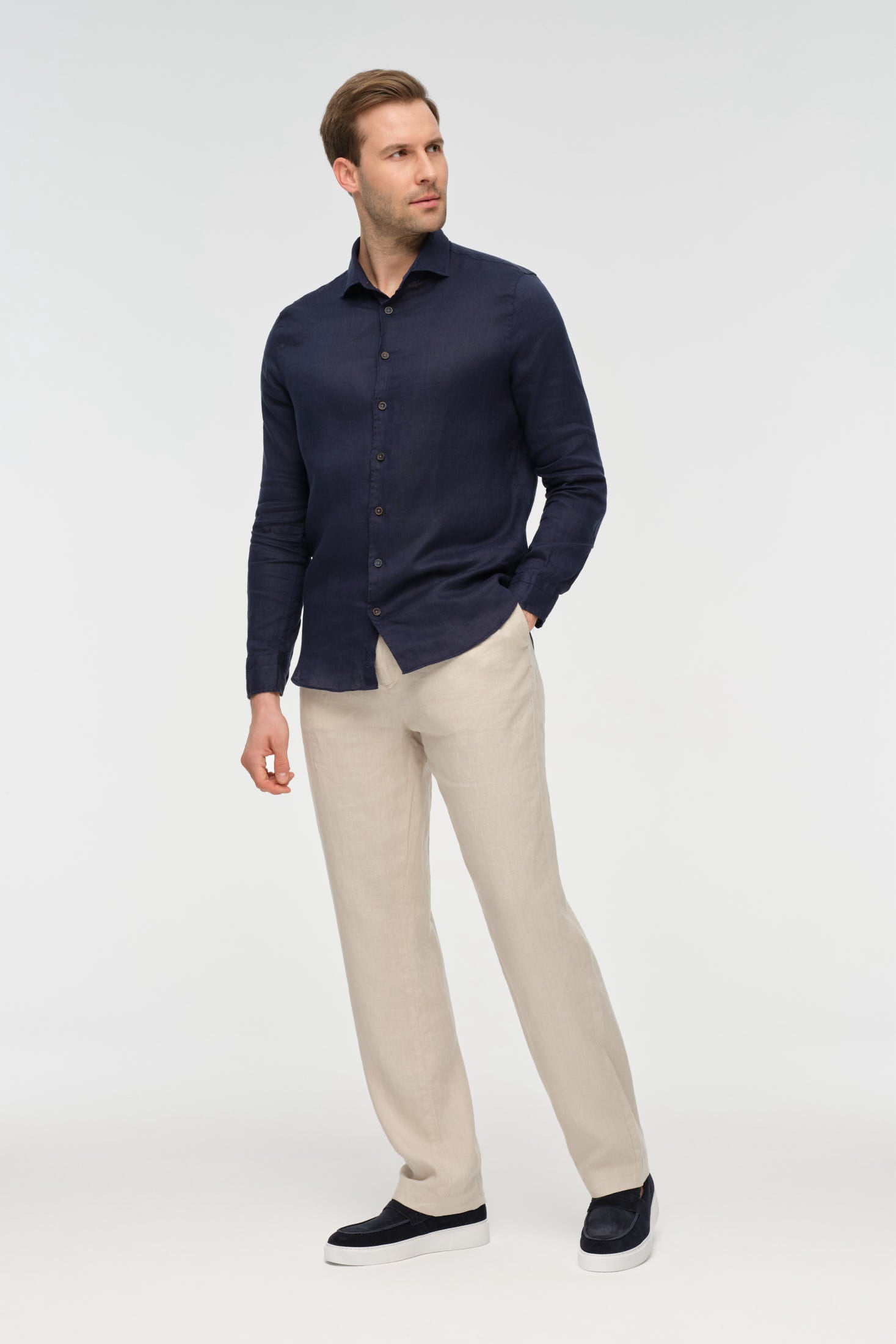 Pure Leinenhemd | Clean Sommer Tailoring – Modell 2026