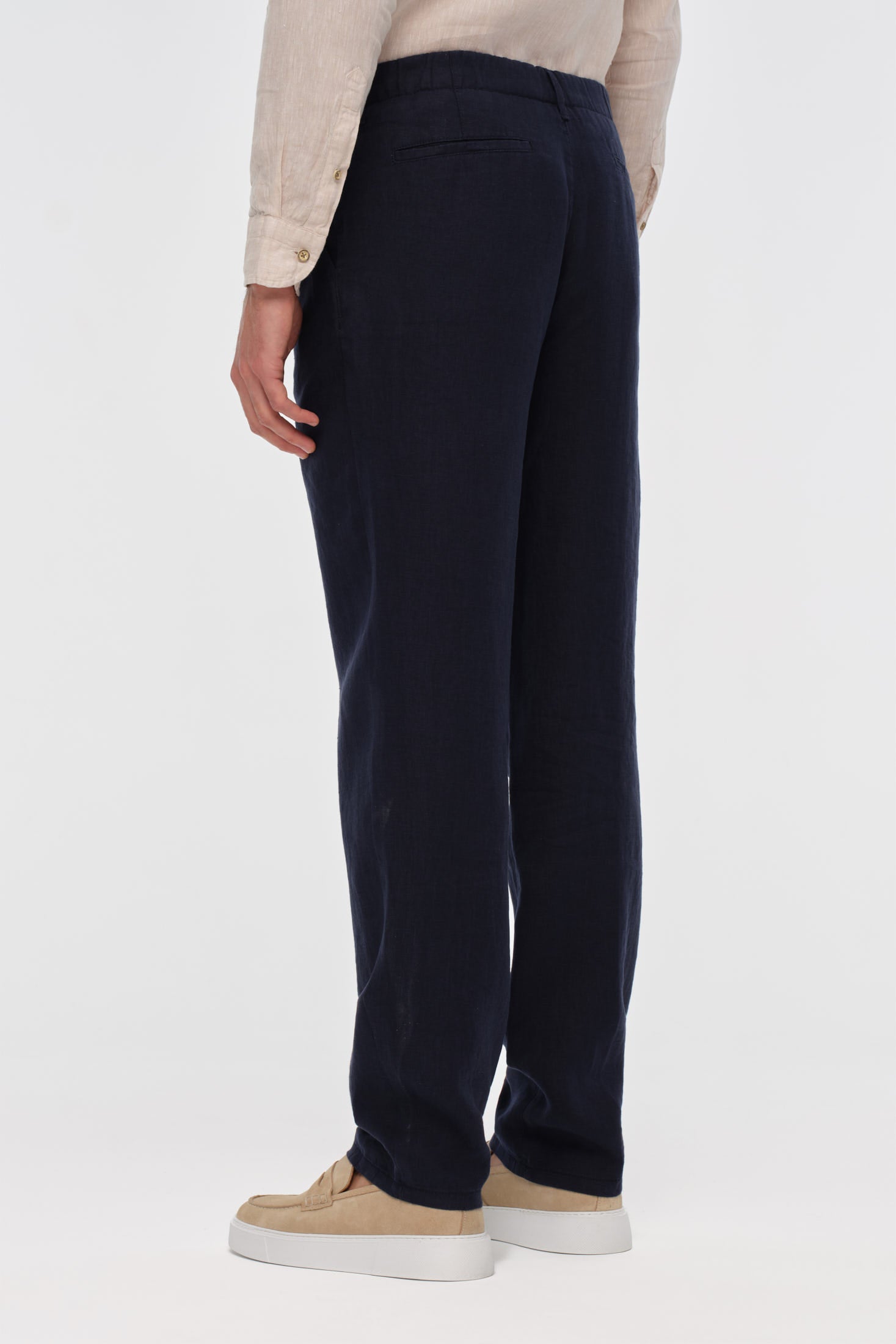 Premium Drawstring Pants in 100% Linen | Lightweight Summer Elegance – Model 1439