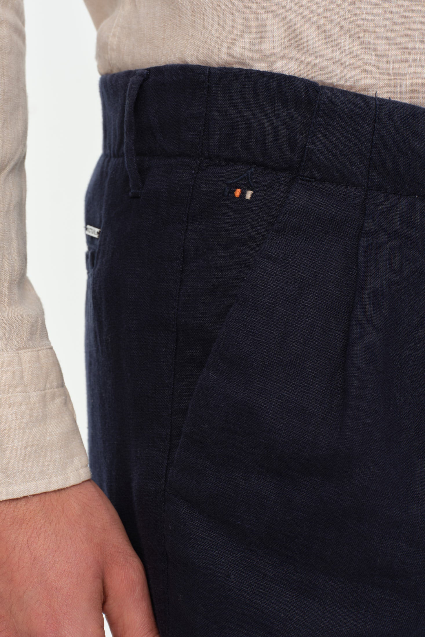 Premium Drawstring Pants in 100% Linen | Lightweight Summer Elegance – Model 1439