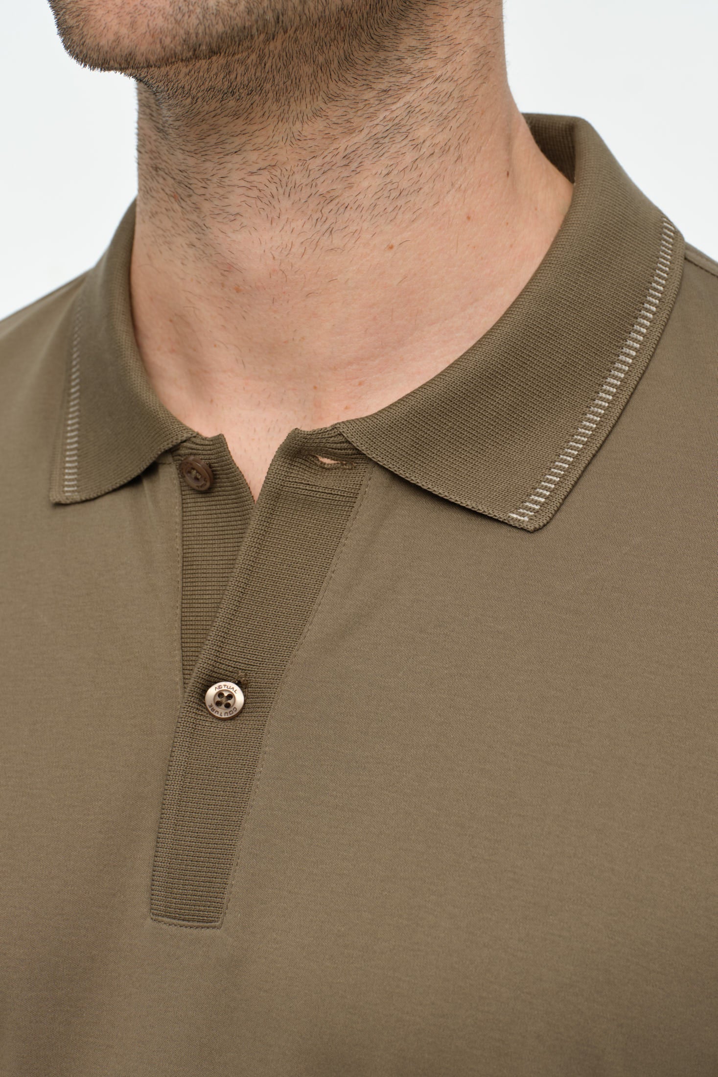 Mercerized Cotton Polo Shirt | Refined Everyday Essential – Model 8034