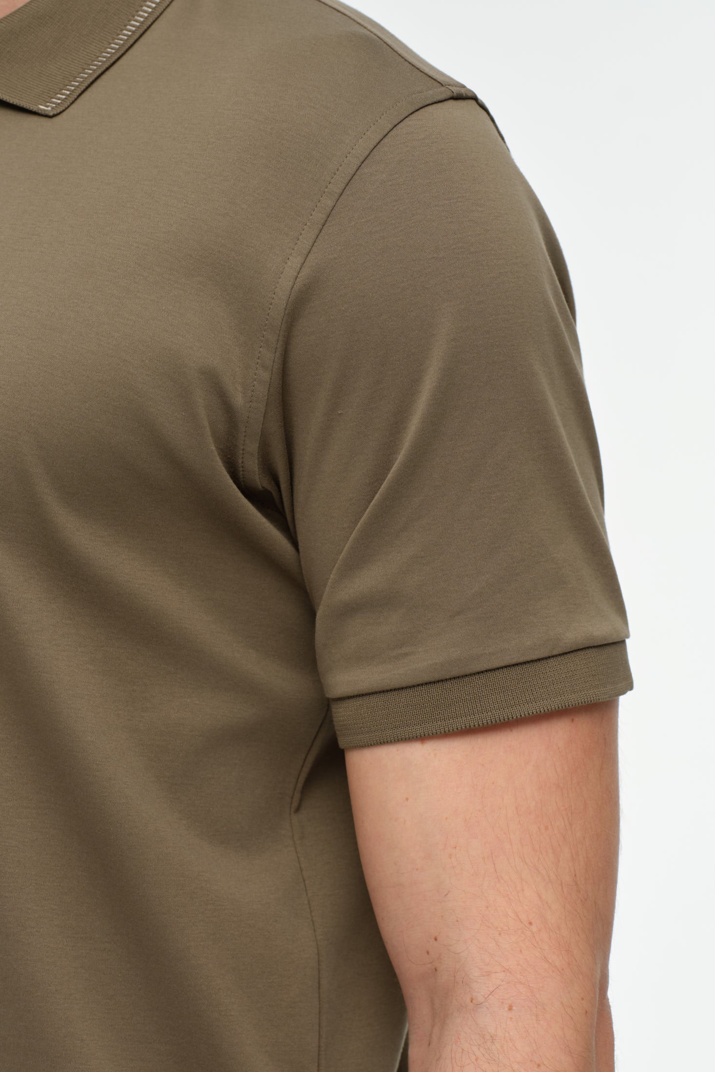 Mercerized Cotton Polo Shirt | Refined Everyday Essential – Model 8034