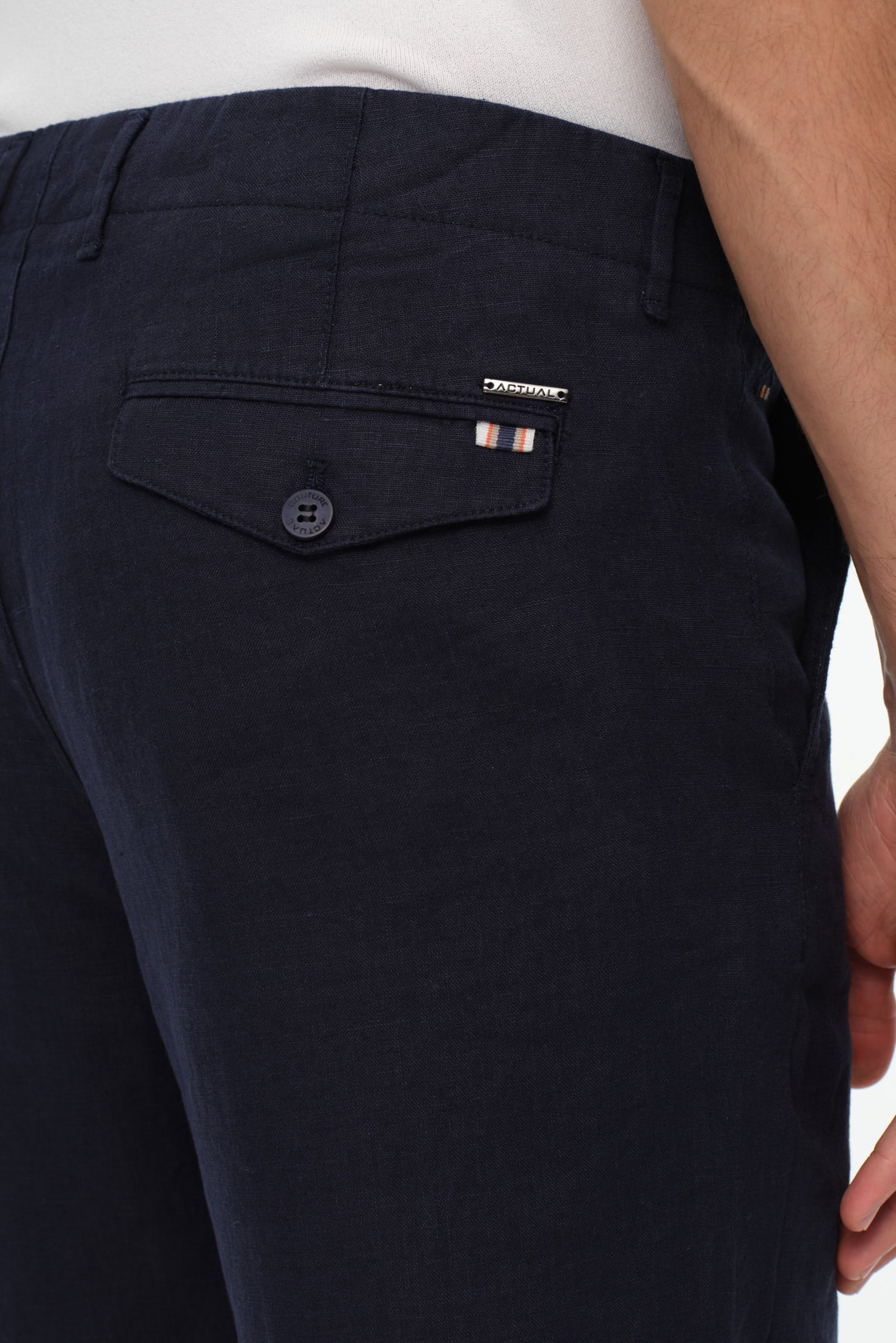 Premium Linen Drawstring Shorts in 100% Linen | Effortless Summer Comfort – Model 1438