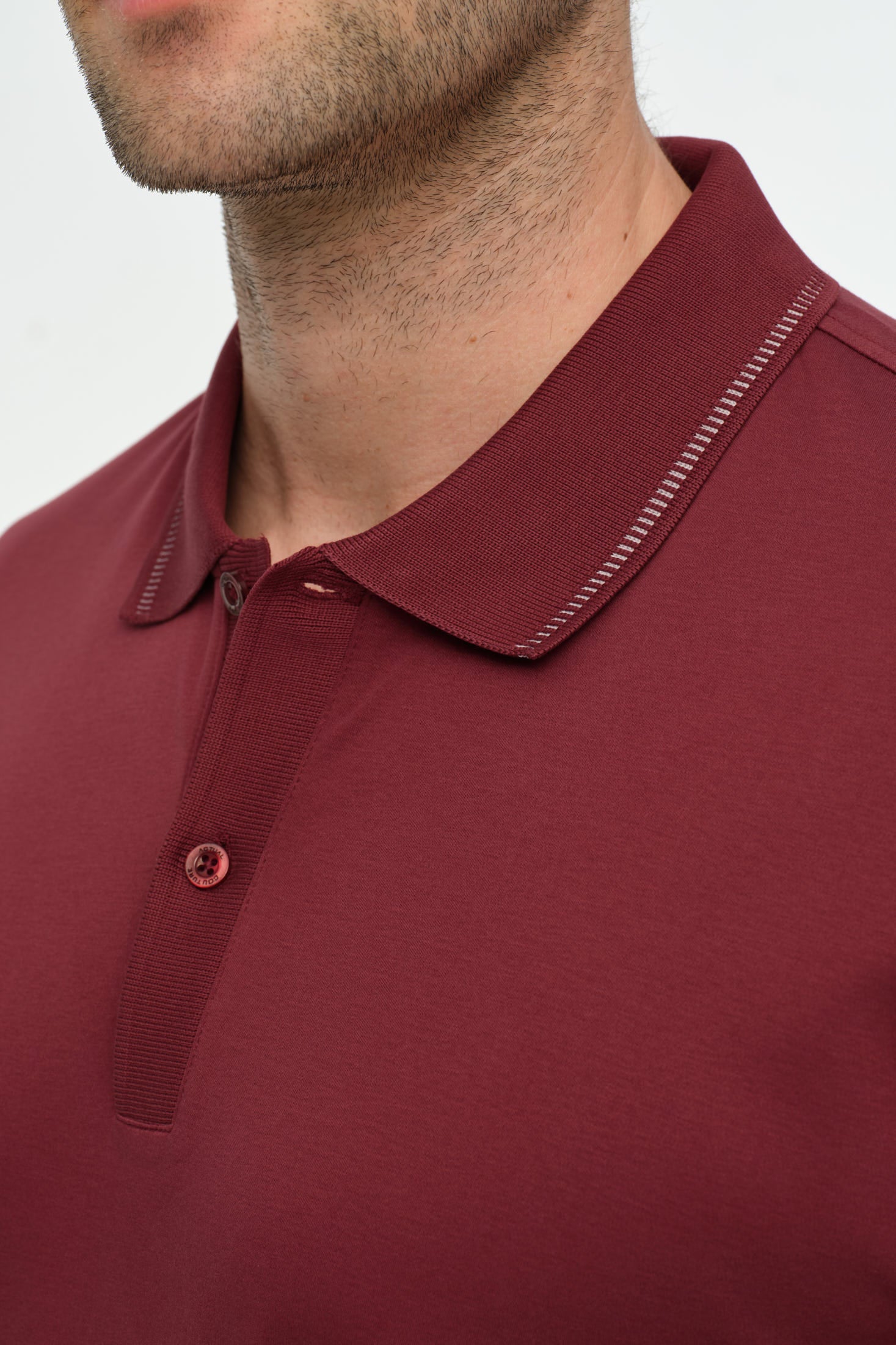 Mercerized Cotton Polo Shirt | Refined Everyday Essential – Model 8034