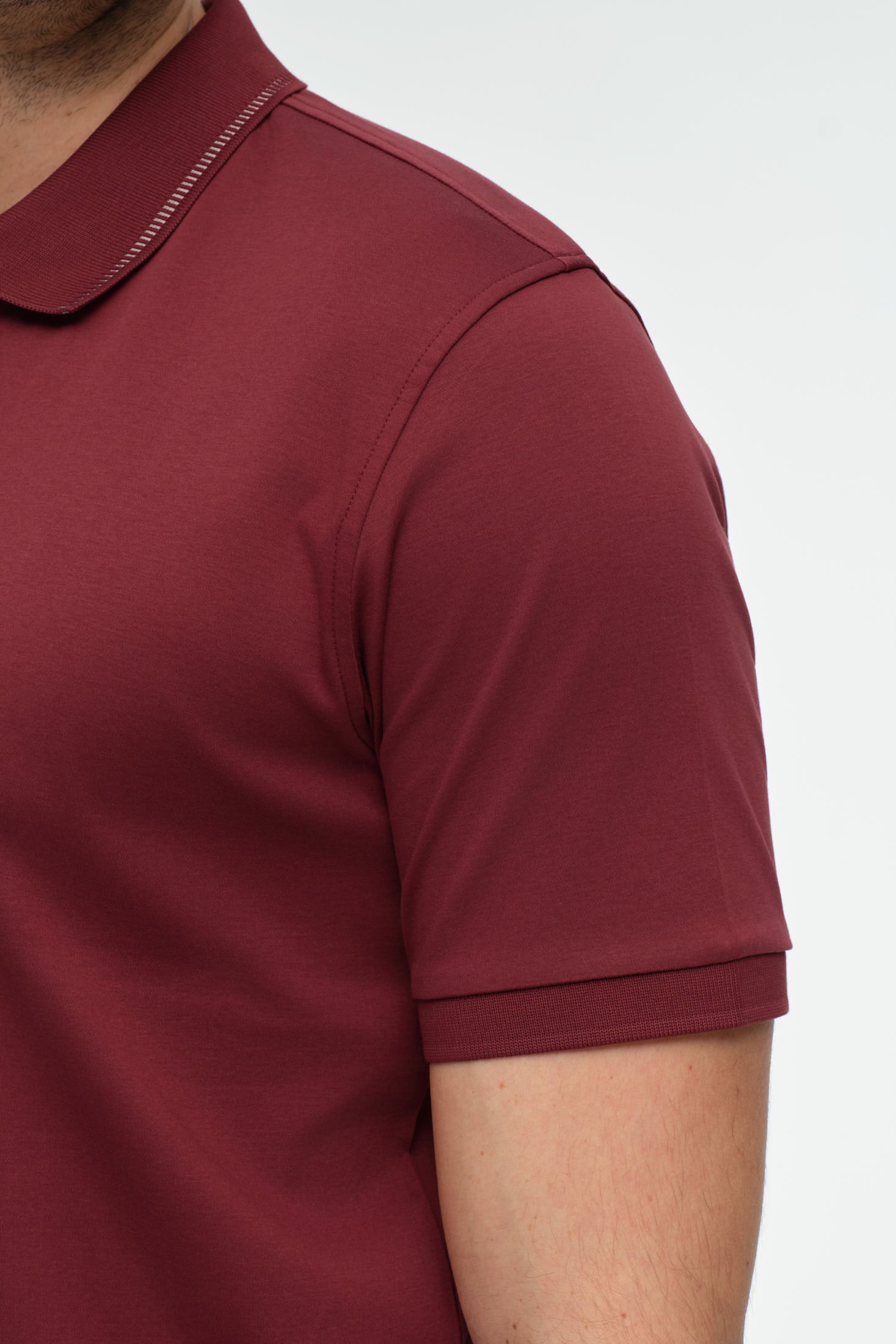Mercerized Cotton Polo Shirt | Refined Everyday Essential – Model 8034