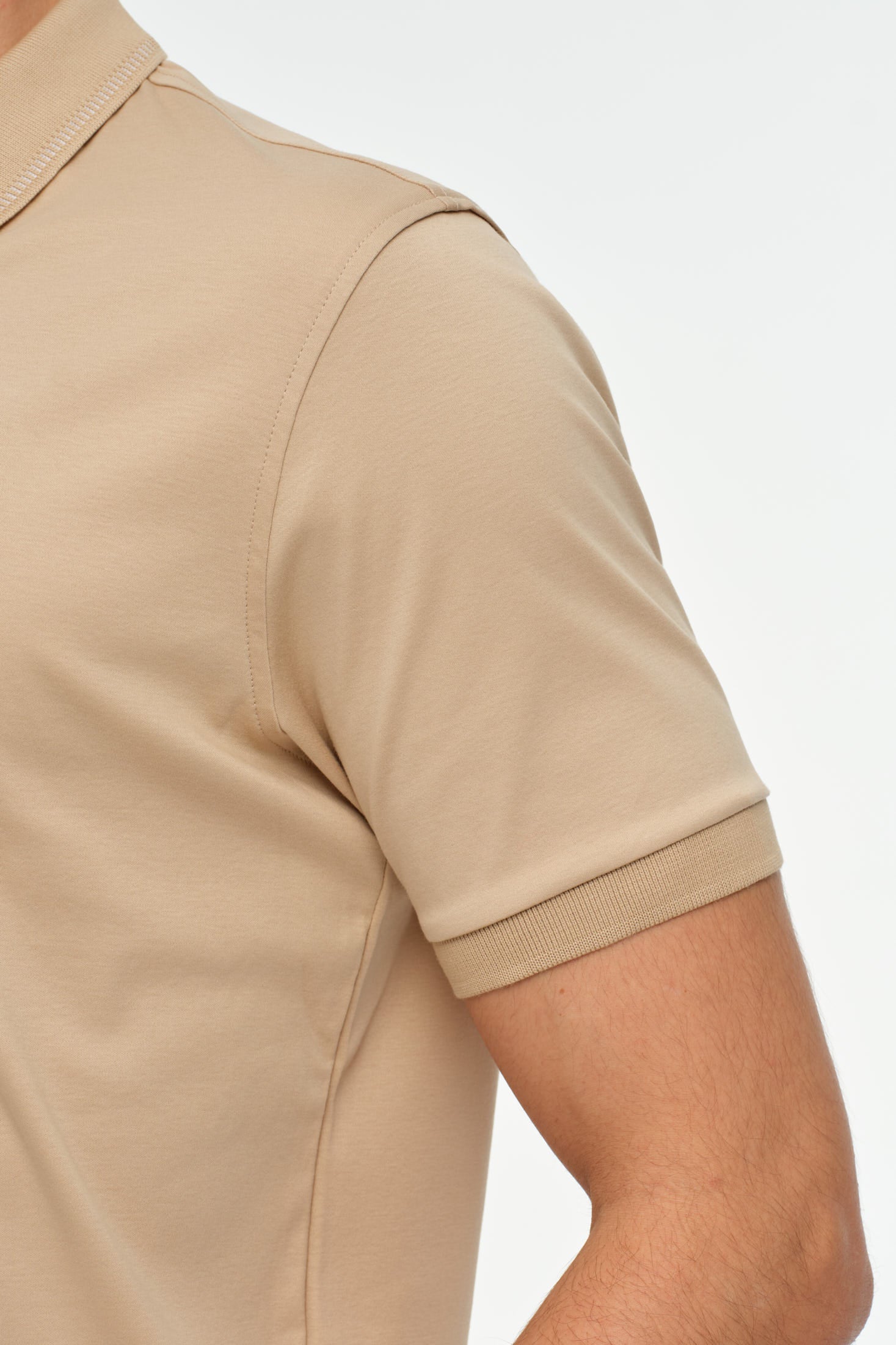 Mercerized Cotton Polo Shirt | Refined Everyday Essential – Model 8034