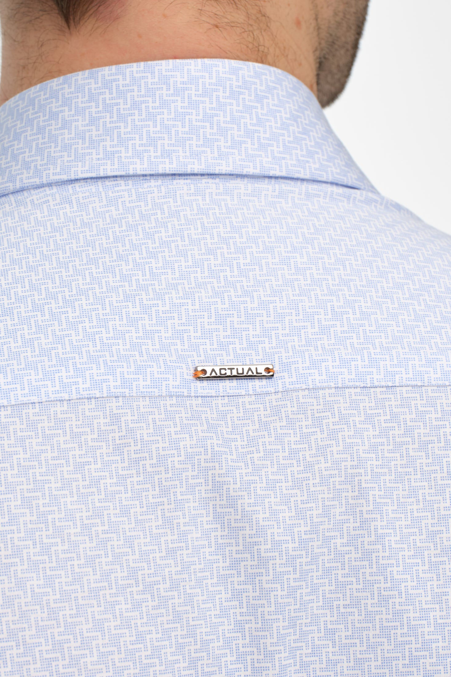 Bedrucktes Strick-Baumwollhemd | Weicher Griff Alltägliche Eleganz aus 100% Baumwolle – Modell 2031