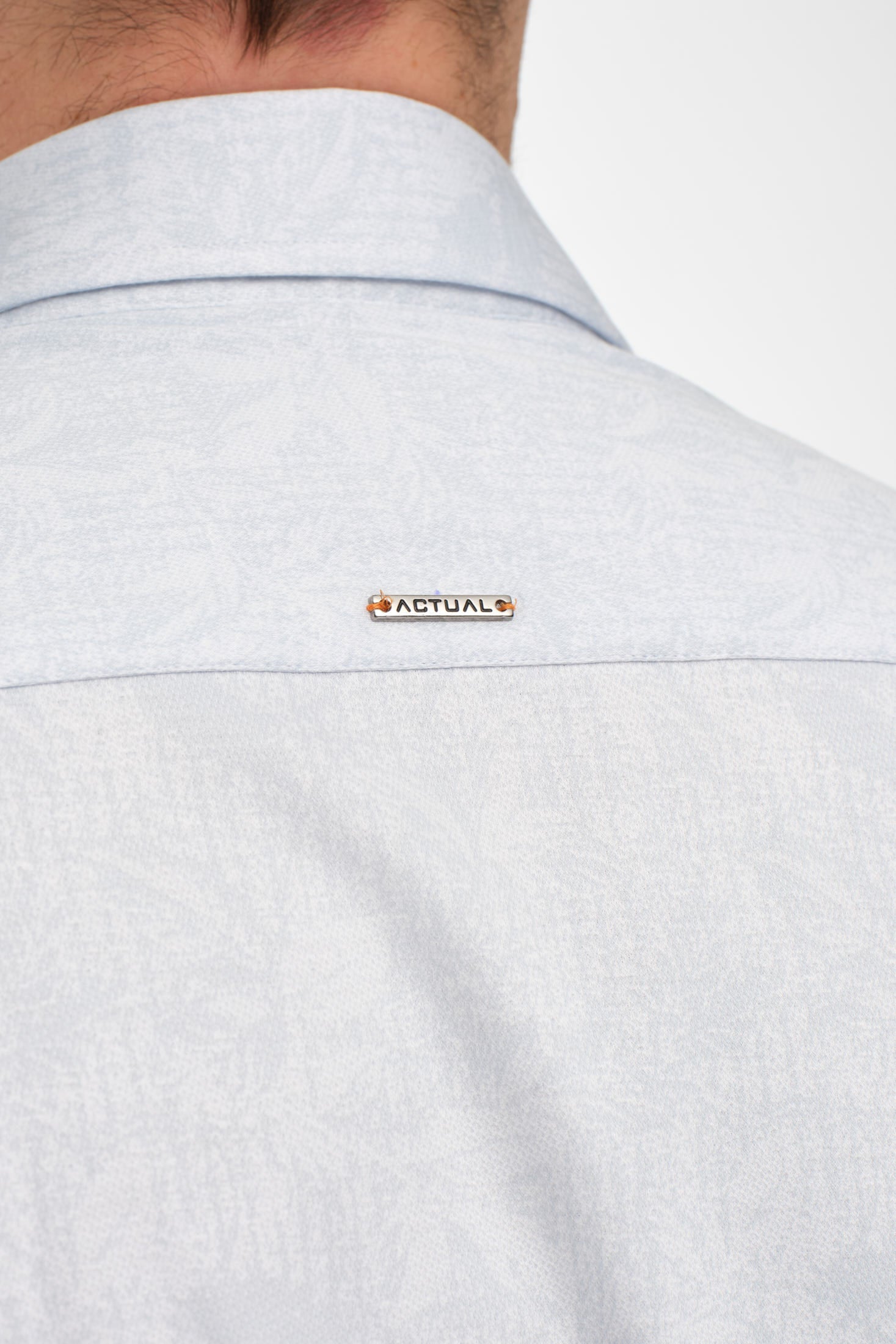 Bedrucktes Strick-Baumwollhemd | Weiche Alltags-Eleganz aus 100% Baumwolle – Modell 2036