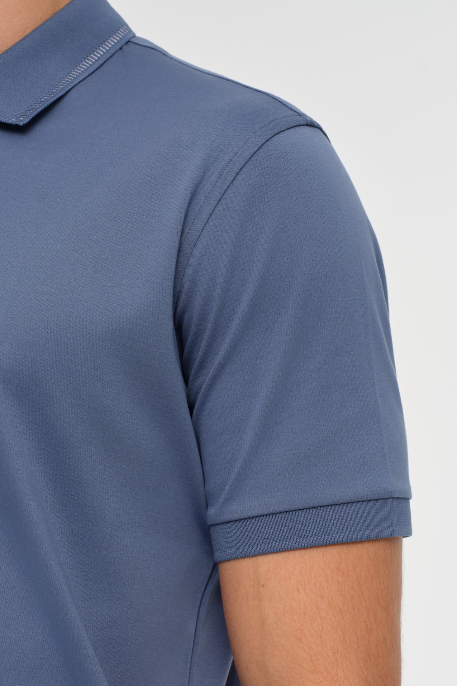 Mercerized Cotton Polo Shirt | Refined Everyday Essential – Model 8034