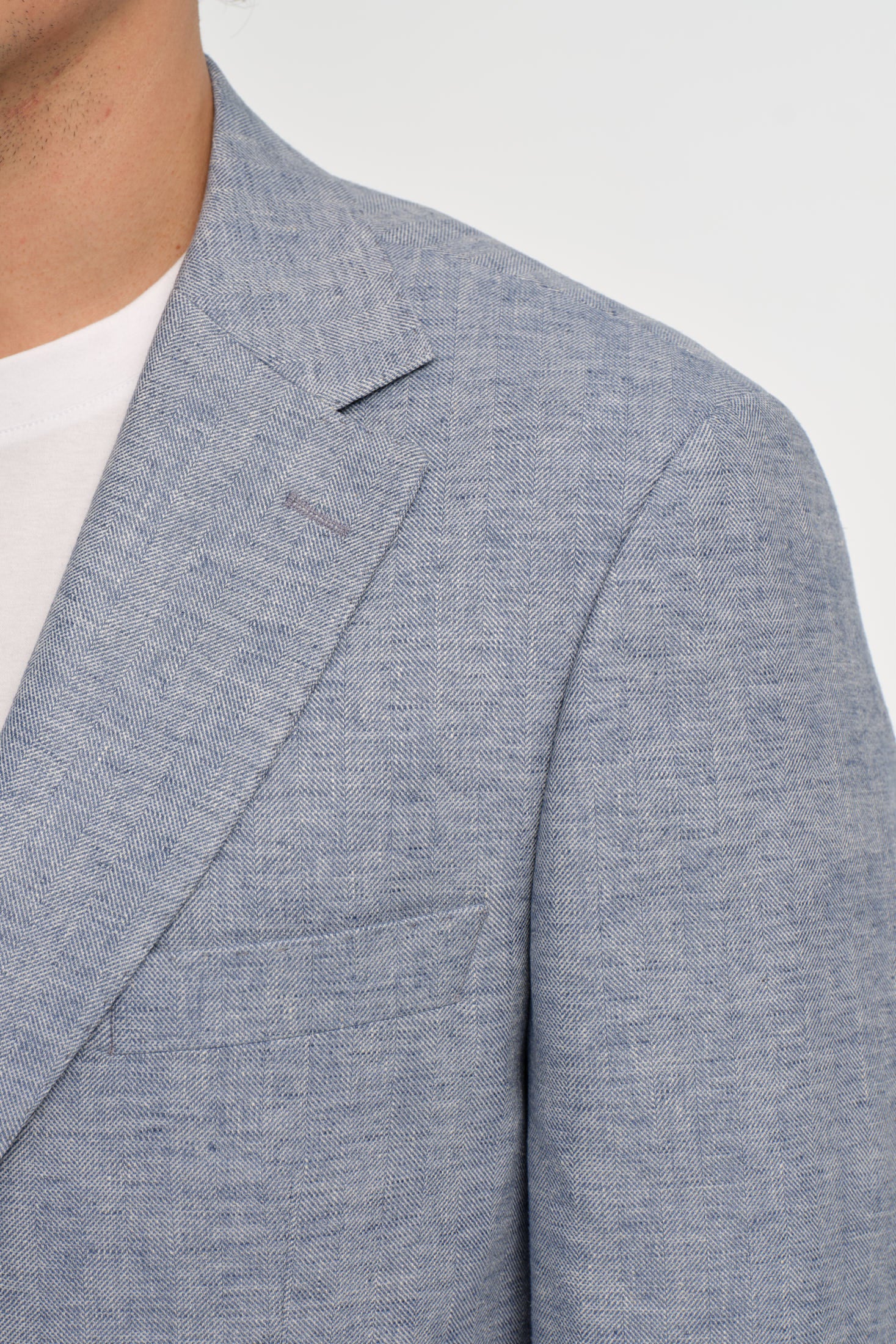 Tailored Fit Blazer | Modern Linen Blend – Model 4082
