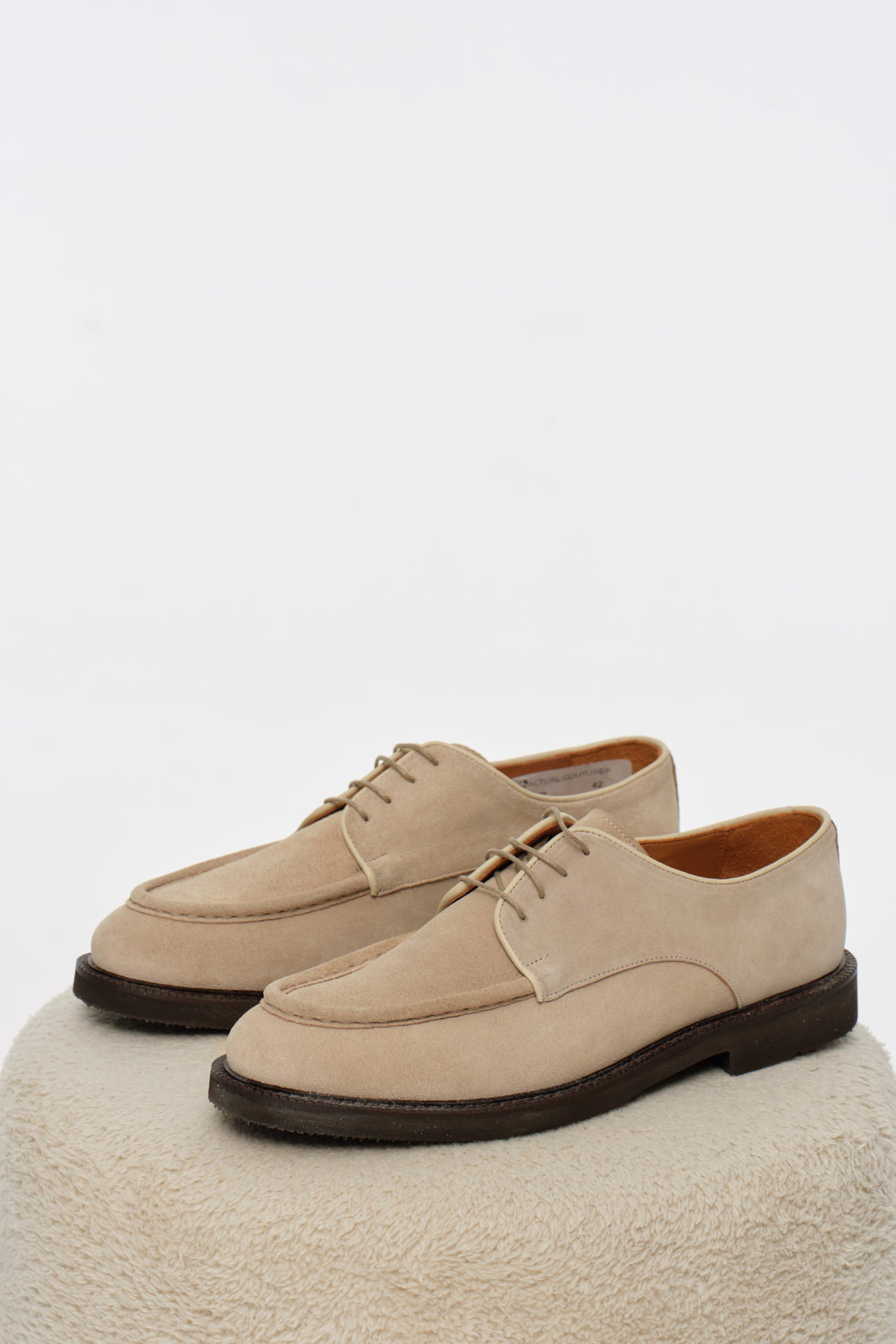 Suede Leather Derby Shoes | Refined Smart Casual Footwear