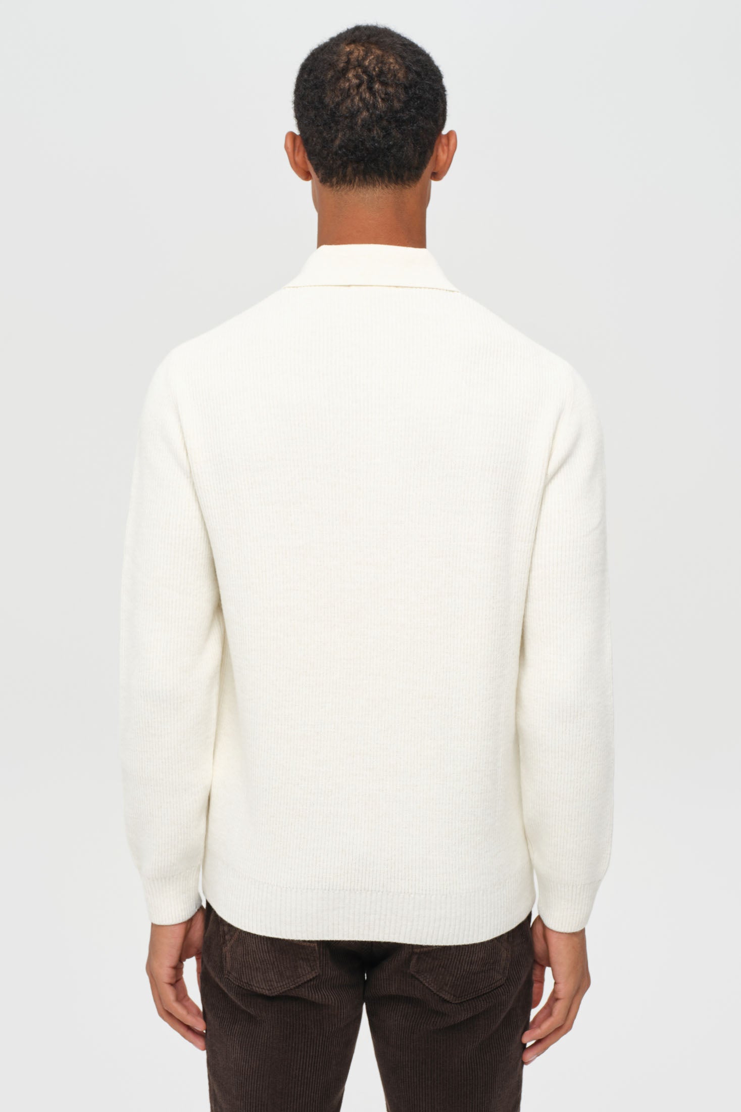 Hochwertiger Herren-Strickpullover mit halbem Reißverschluss – Weiches Stretchmaterial | Modell 8024