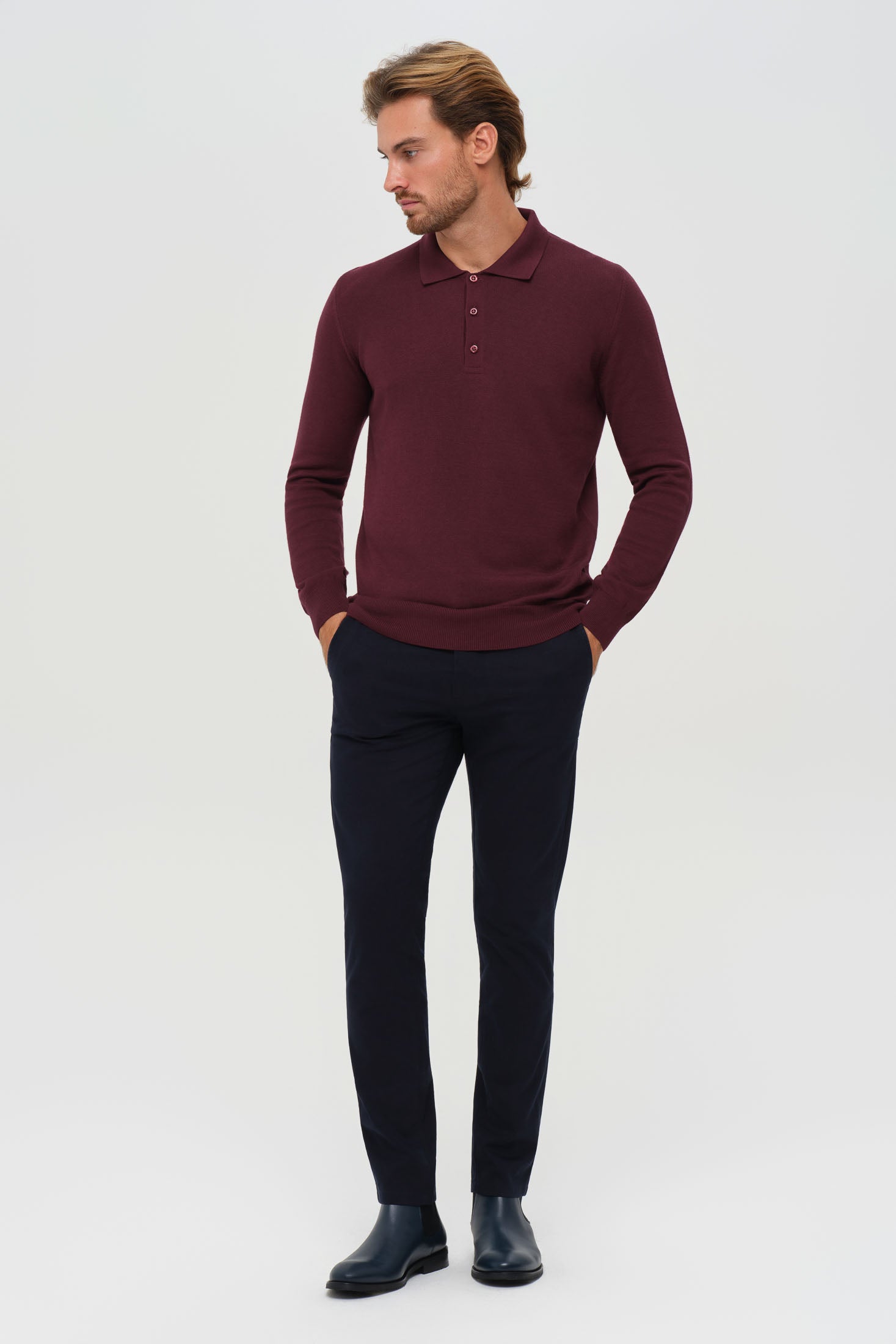 Men’s Premium Knit Pullover | Style 8018