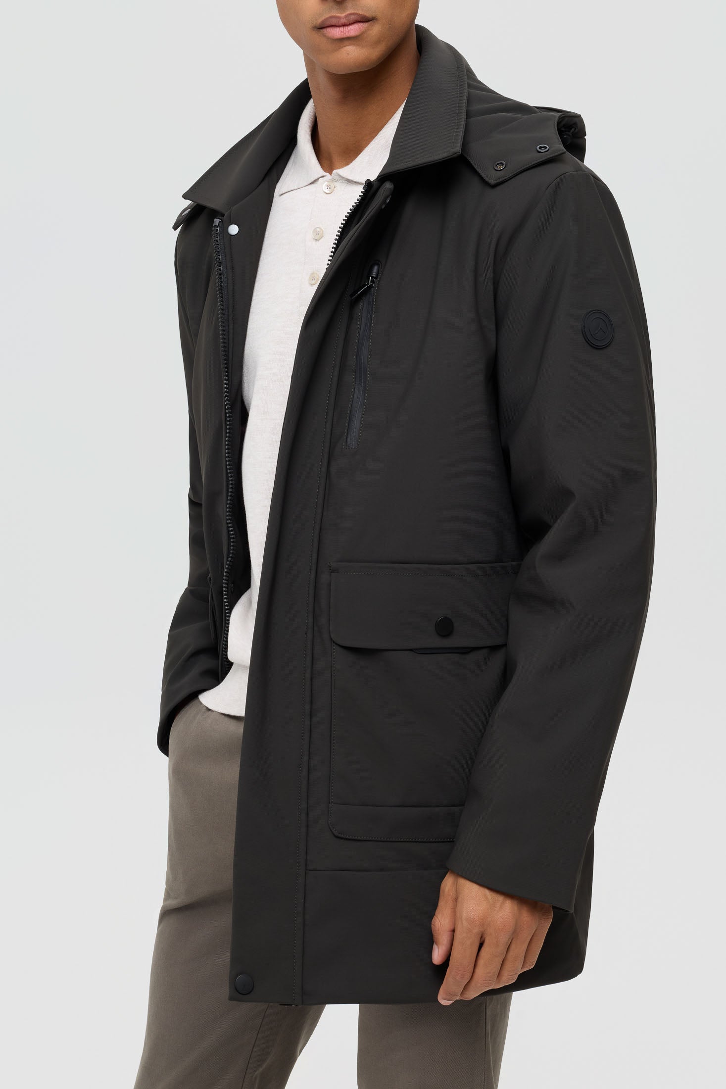 Hochwertiger Herren-Steppmantel – Technisches Isoliergewebe | Modell 6062