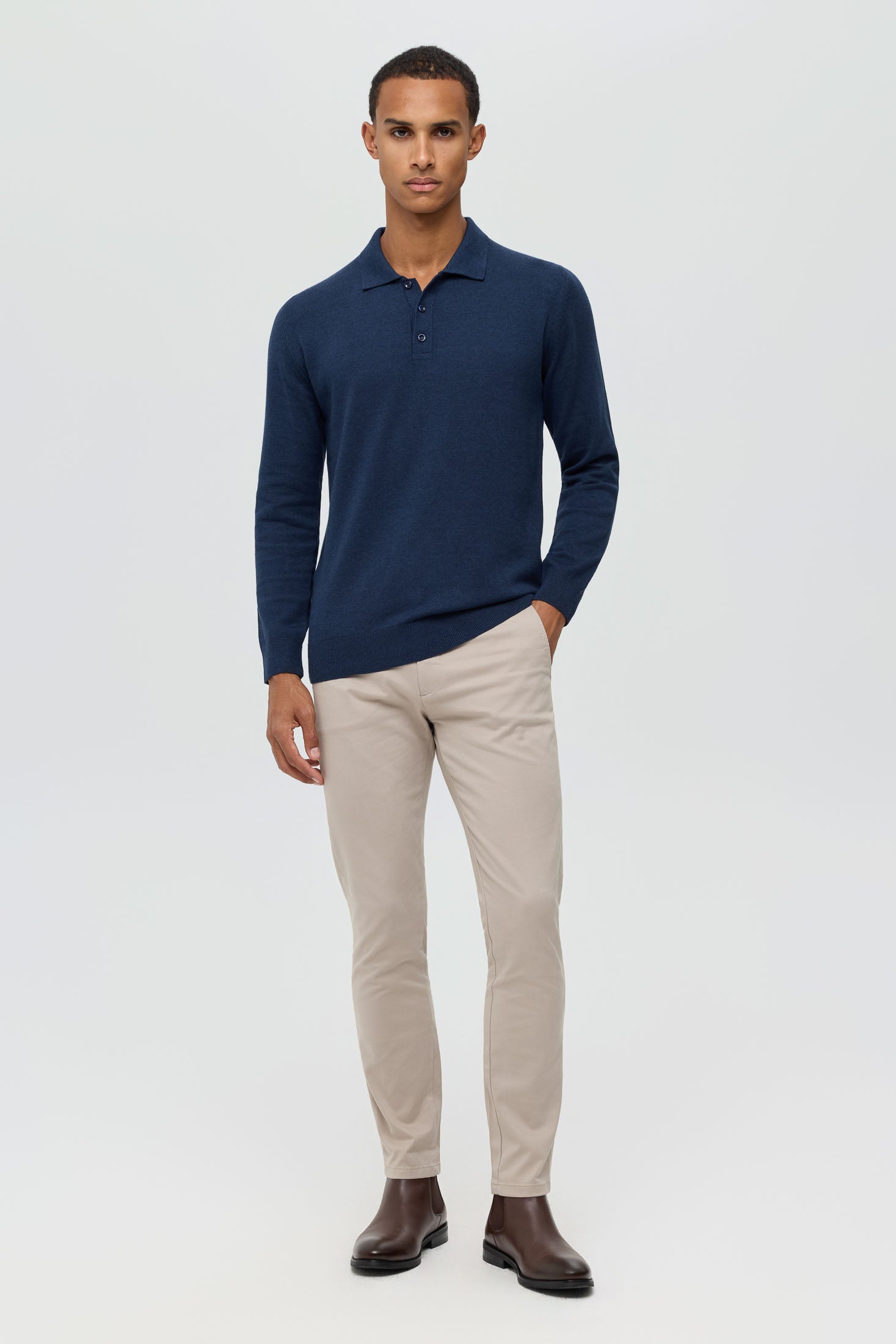 Men’s Premium Knit Pullover | Style 8018