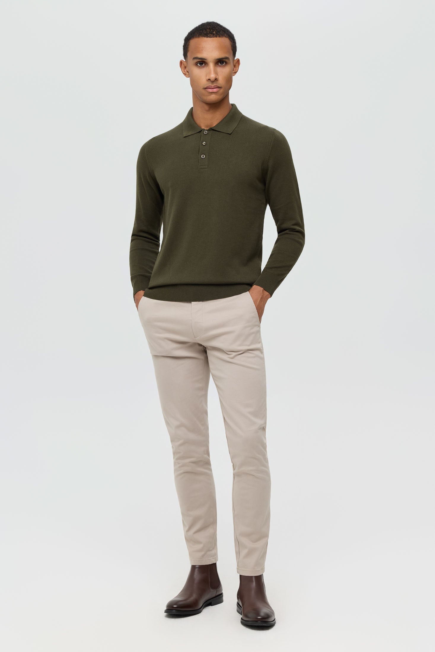 Men’s Premium Knit Pullover | Style 8018