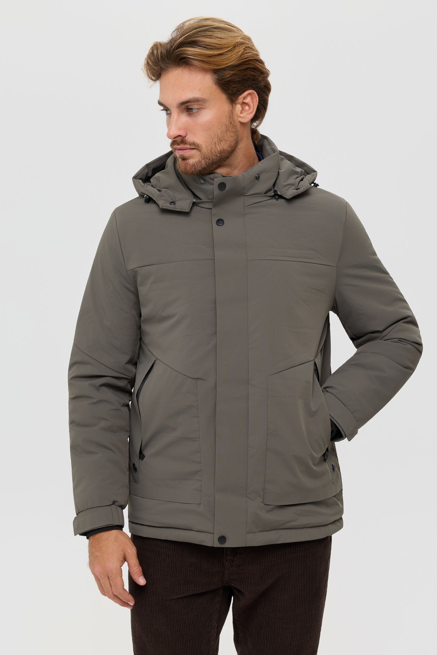 Men's Premium Puffer Coat – Technical Insulated Fabric | Style 6061