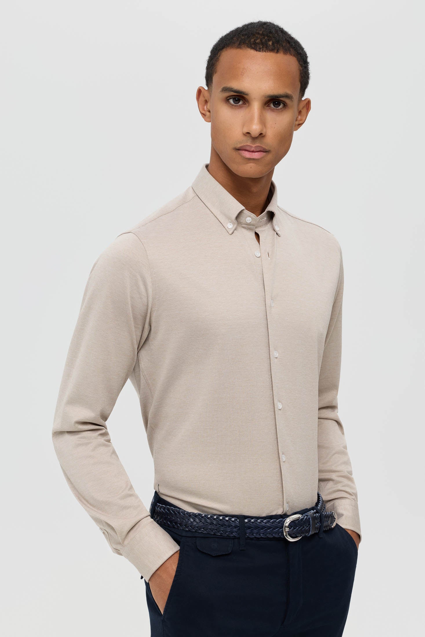 Men’s Premium Business Shirt – Stretch Cotton Comfort | Style 25-005