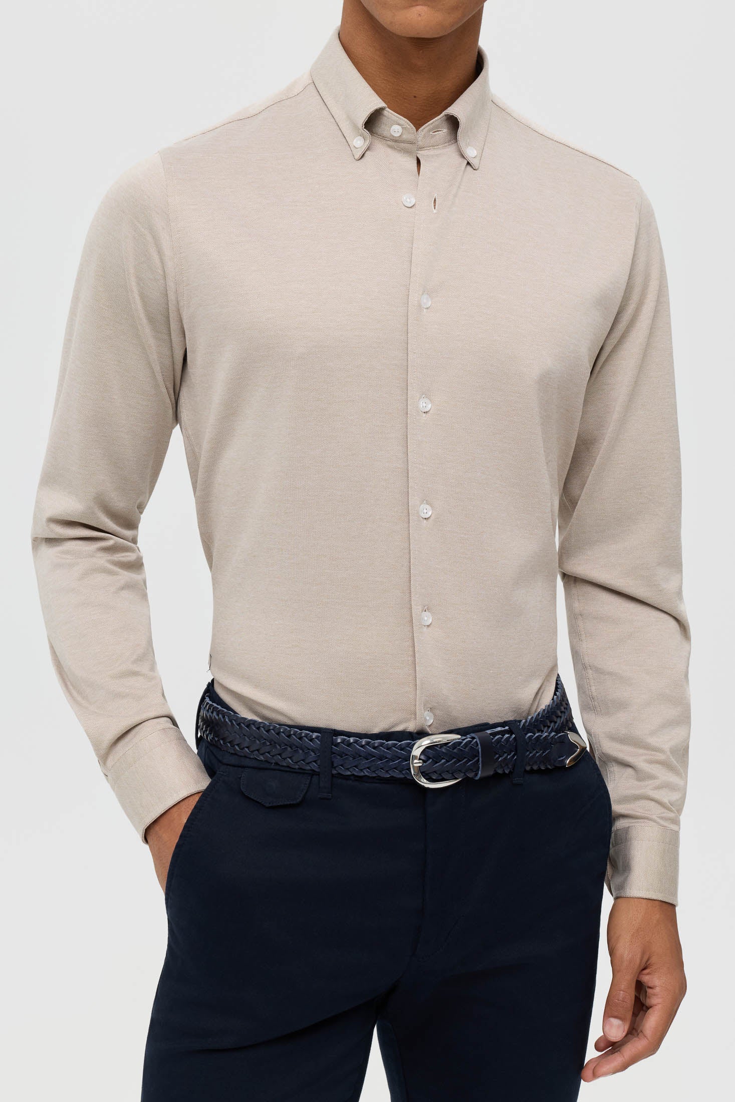 Men’s Premium Business Shirt – Stretch Cotton Comfort | Style 25-005