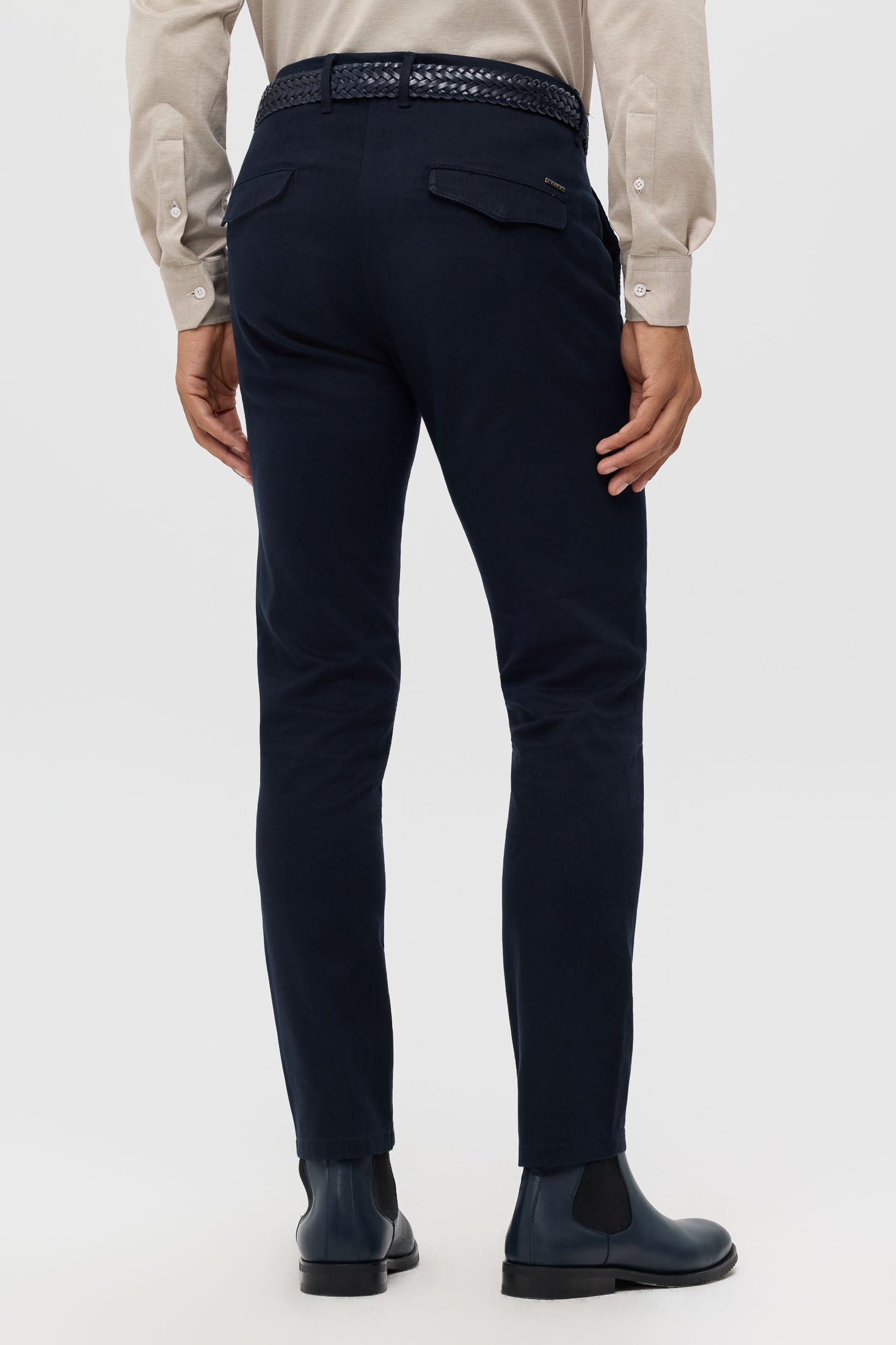 Slim-Fit-Chino-Hose aus Tencel-Mischgewebe für Herren | Modell 1430